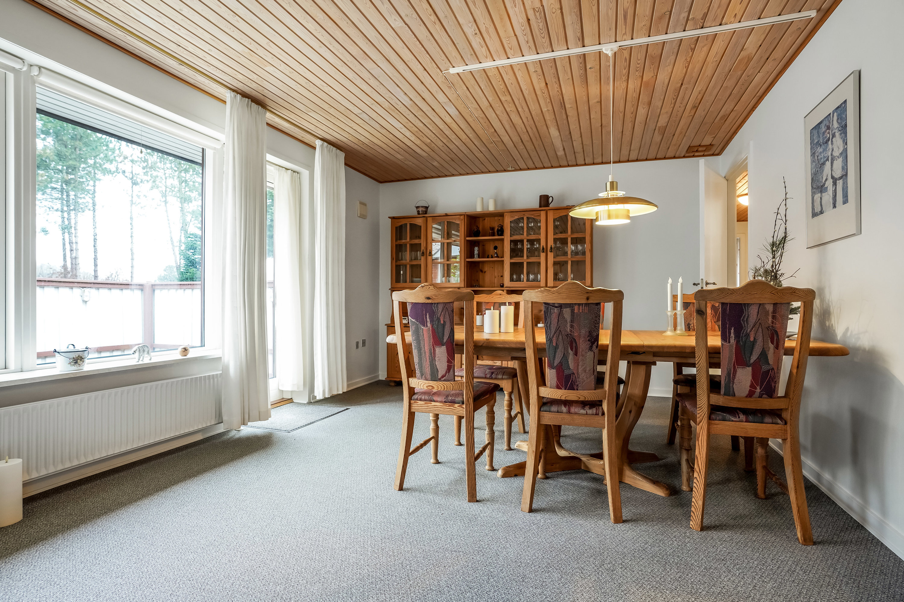 Fremhævet stue billede i fuldskærmstilstand. Billede af Sønderkær 404, 7190 Billund