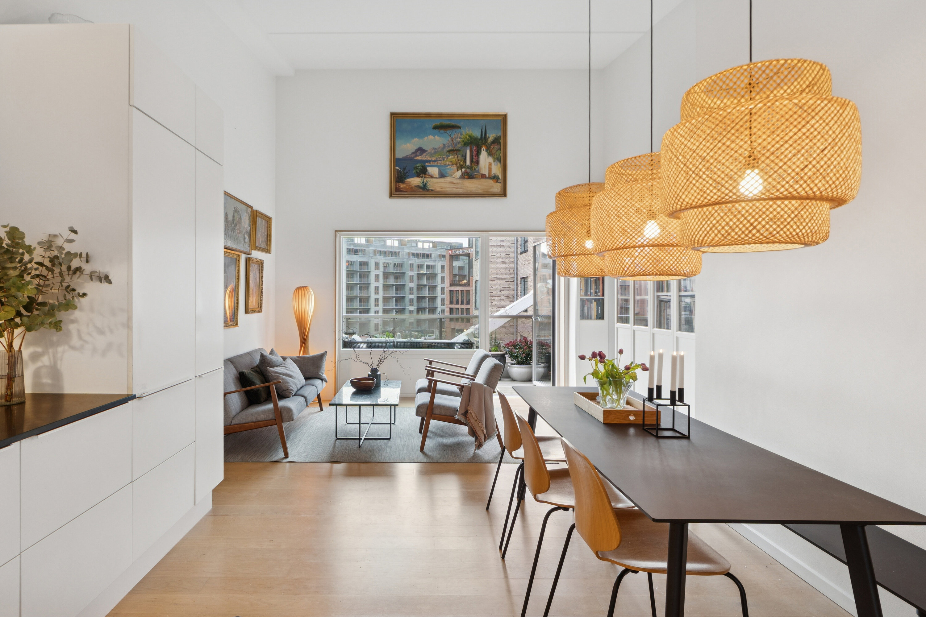 Miniaturebillede 1: spisestue. Billede af Frederikskaj 2H, 3. tv., 2450 København SV