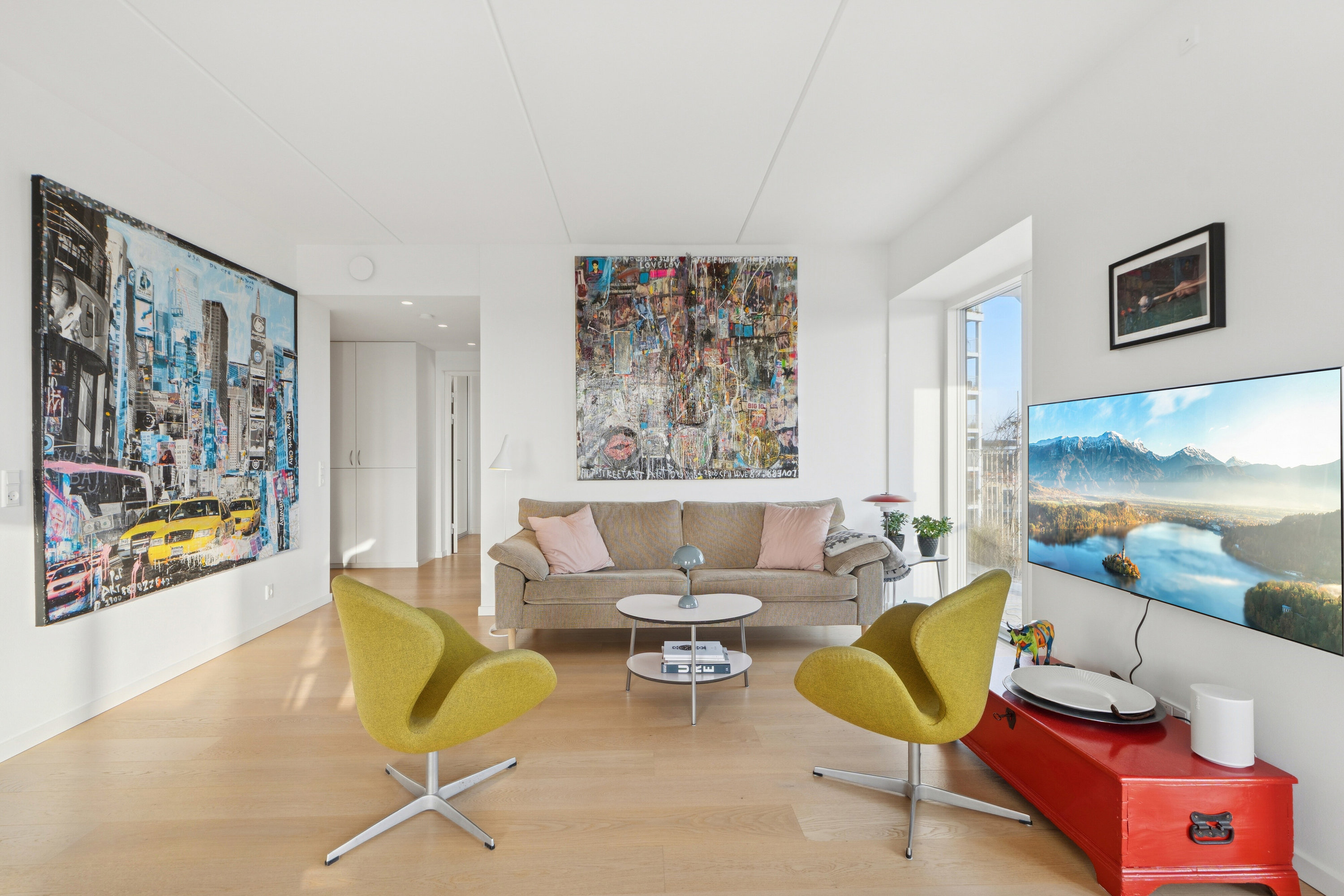 Fremhævet stue billede i fuldskærmstilstand. Billede af Islands Brygge 92, 6. 3., 2300 København S