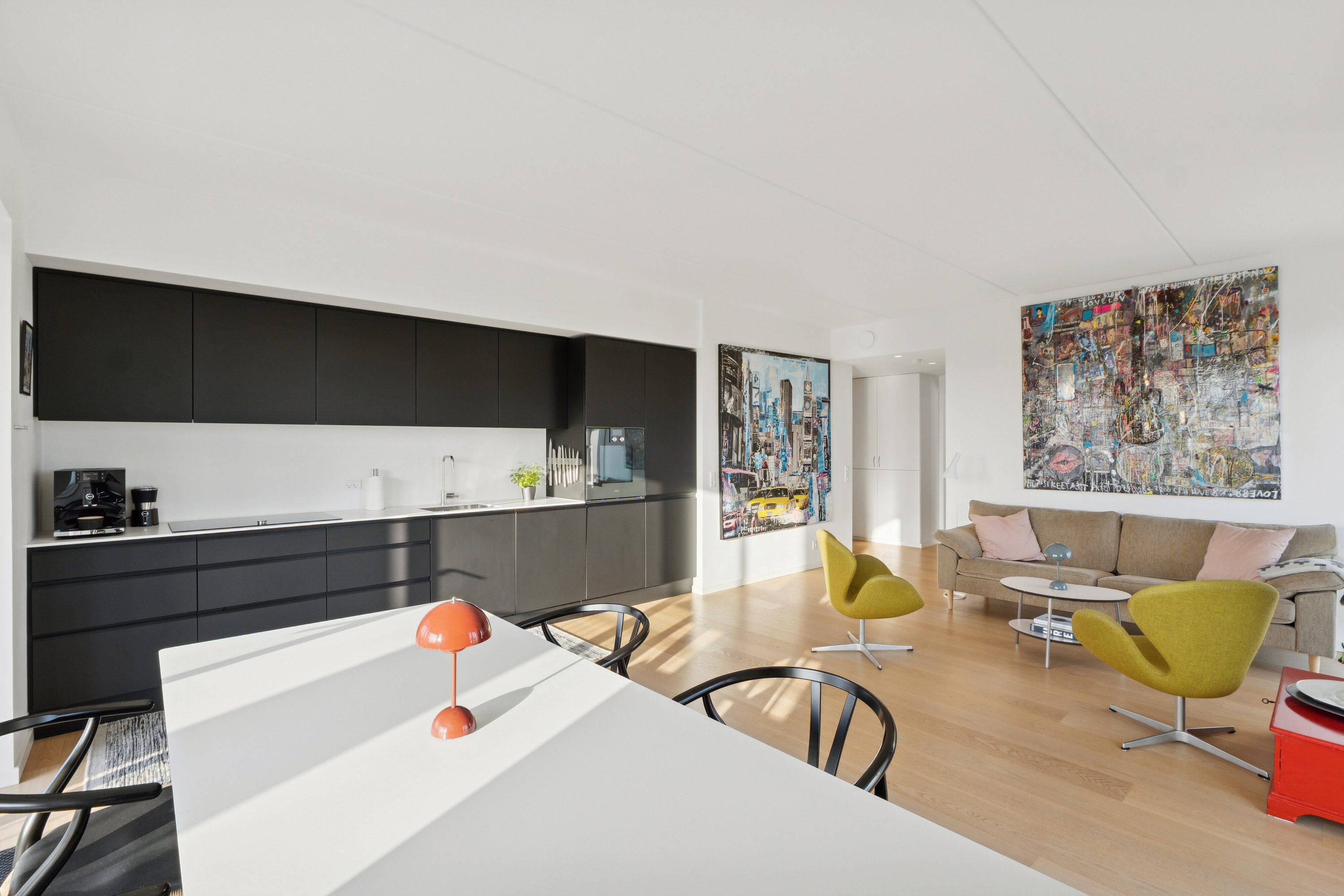 Fremhævet spisestue billede i fuldskærmstilstand. Billede af Islands Brygge 92, 6. 3., 2300 København S