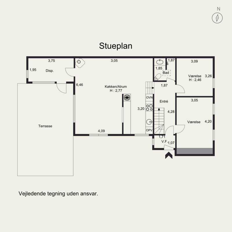 Plantegninger billede af Dyrehegnet 49, 4220 Korsør