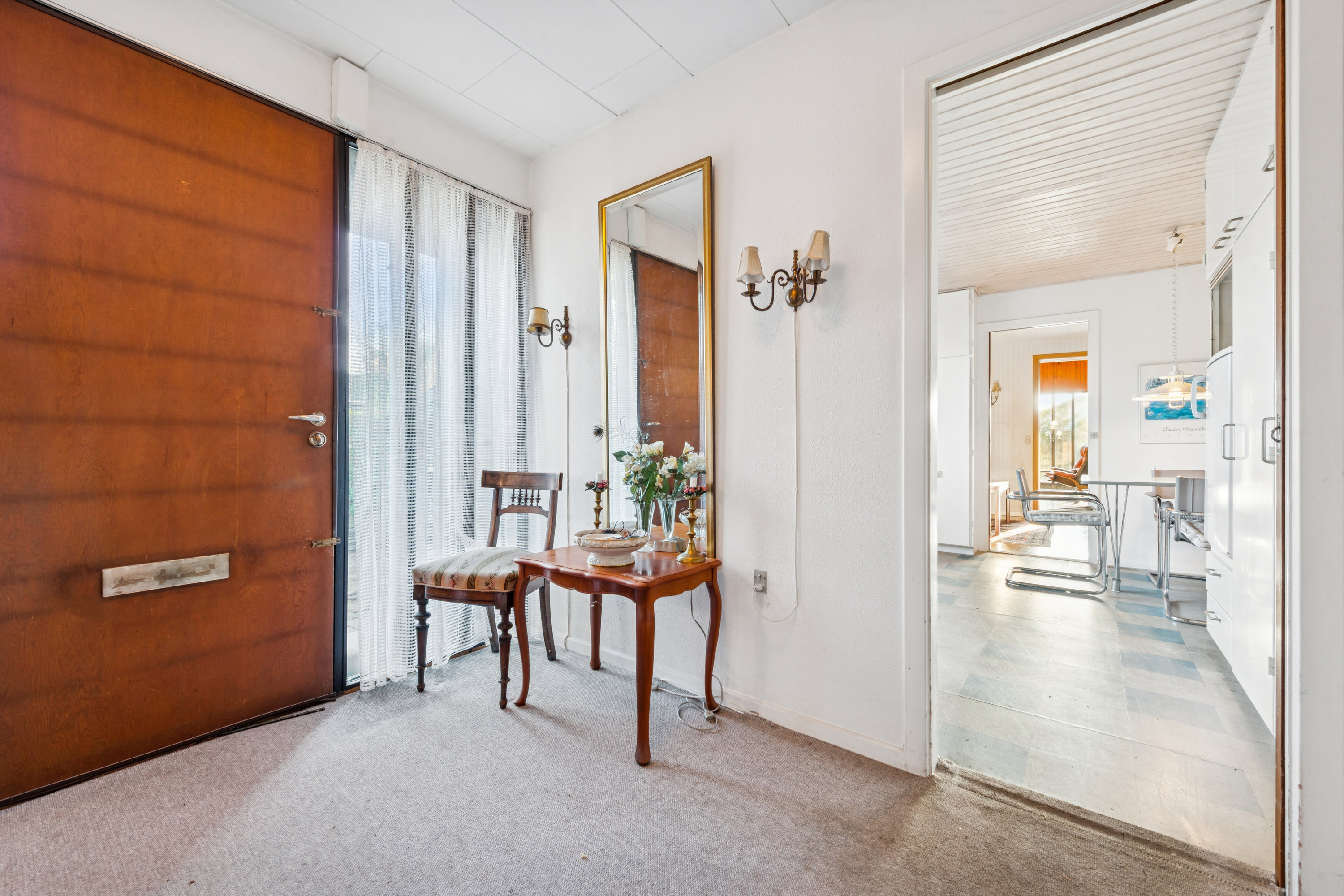 Fremhævet stue billede i fuldskærmstilstand. Billede af Bakkeager 13, 2670 Greve