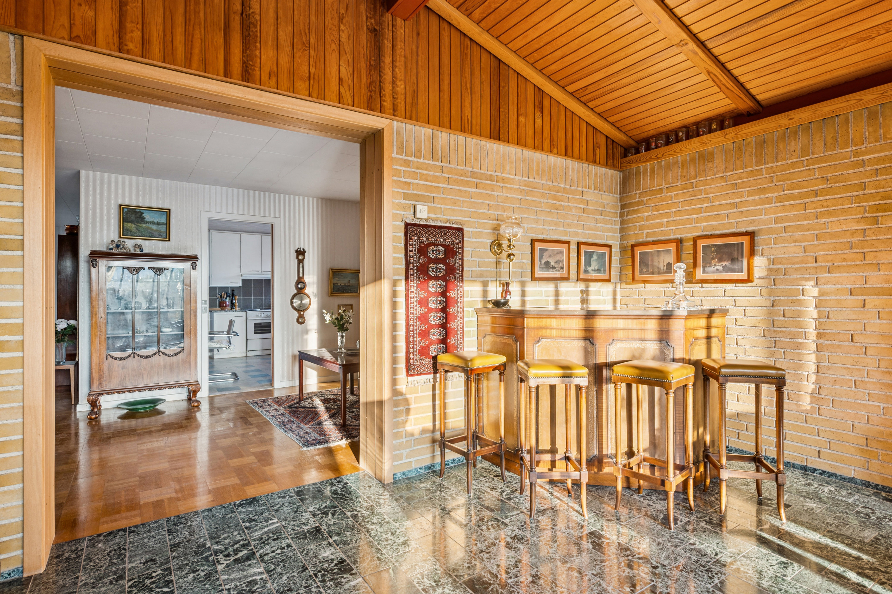 Fremhævet stue billede i fuldskærmstilstand. Billede af Bakkeager 13, 2670 Greve