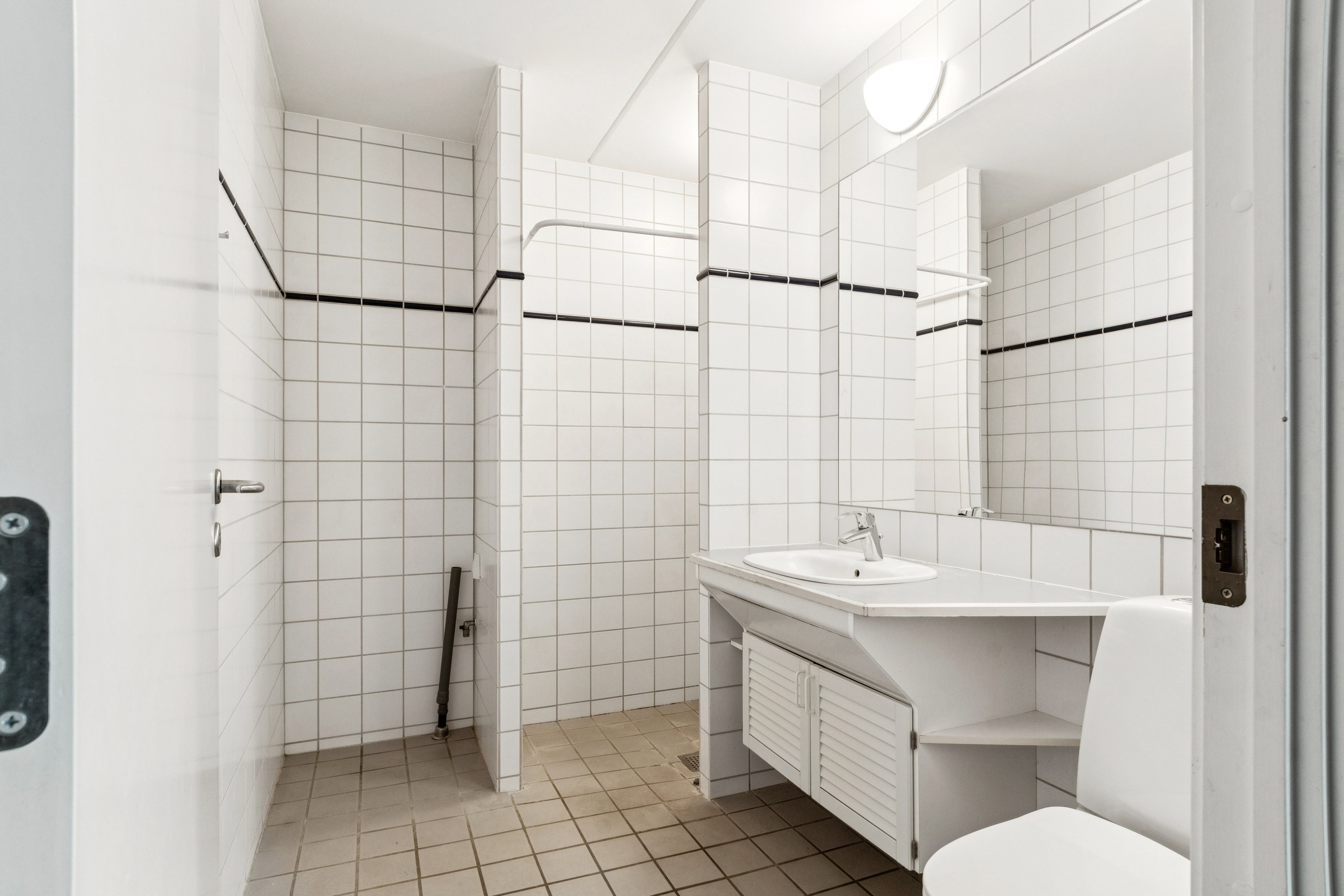 Fremhævet badeværelse billede i fuldskærmstilstand. Billede af Sveasvej 8, st.. 3., 1917 Frederiksberg C