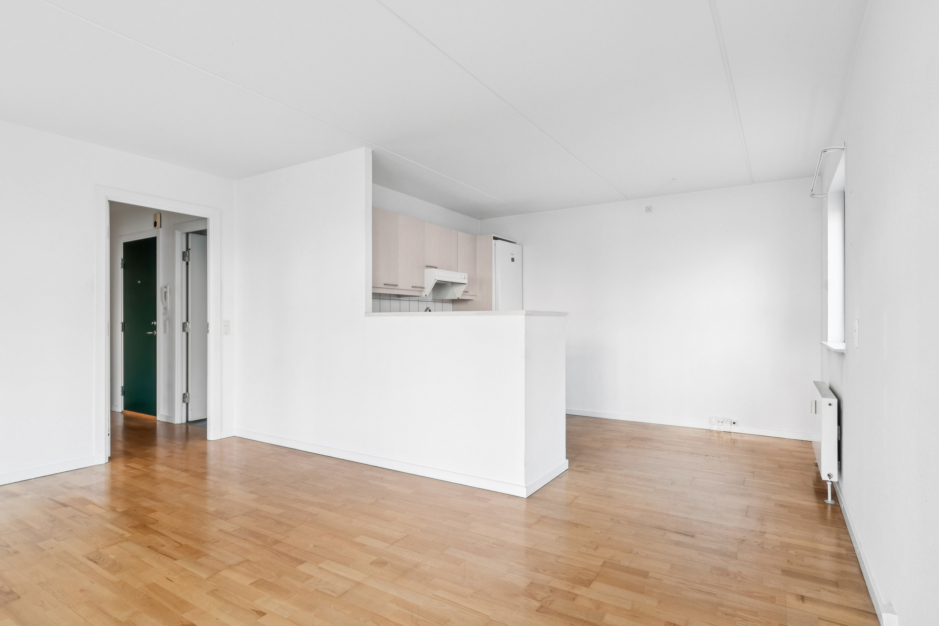 Fremhævet køkken billede i fuldskærmstilstand. Billede af Sveasvej 8, st.. 3., 1917 Frederiksberg C