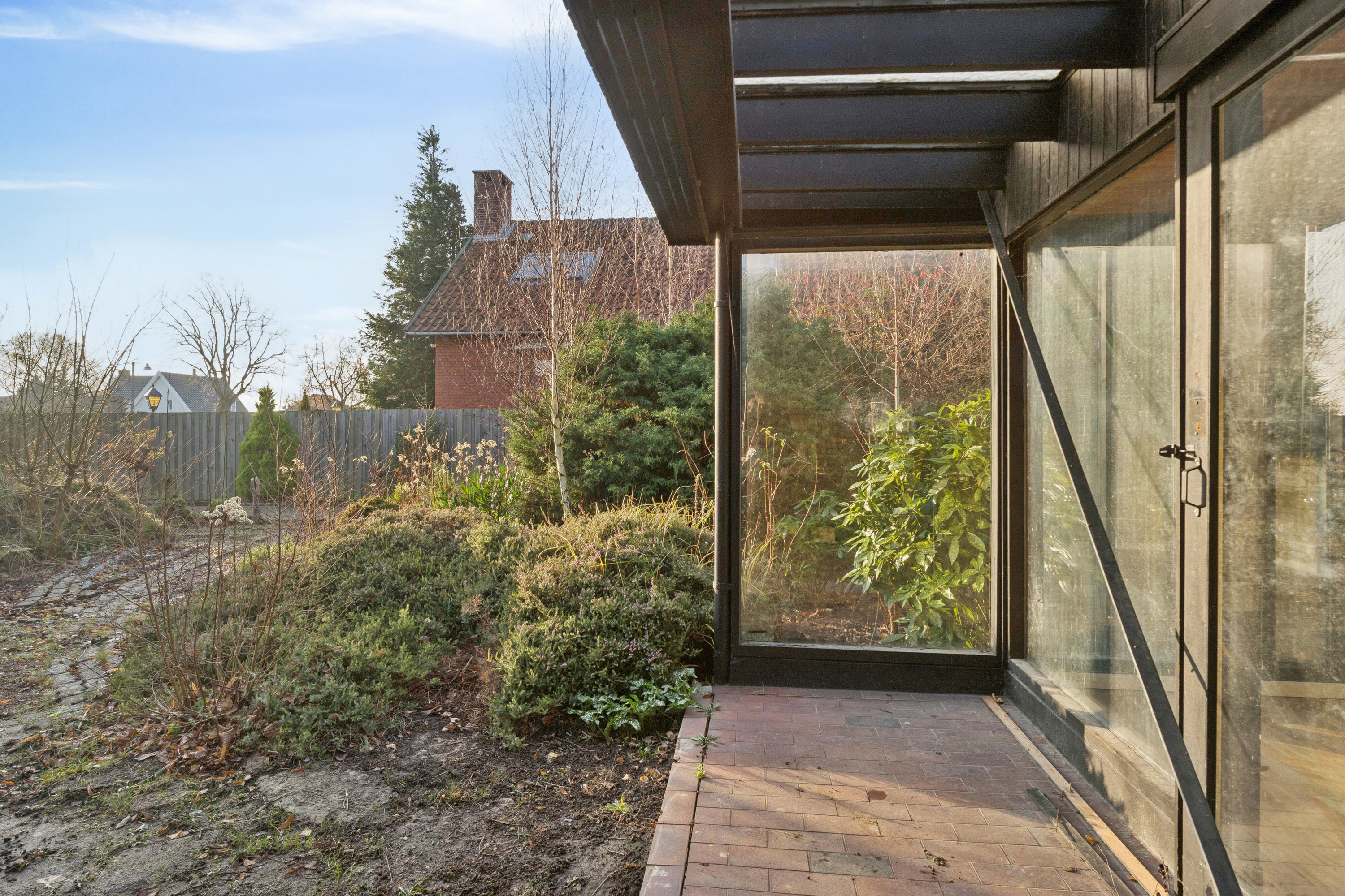 Fremhævet set fra haven billede i fuldskærmstilstand. Billede af Damhus Boulevard 74, 2610 Rødovre