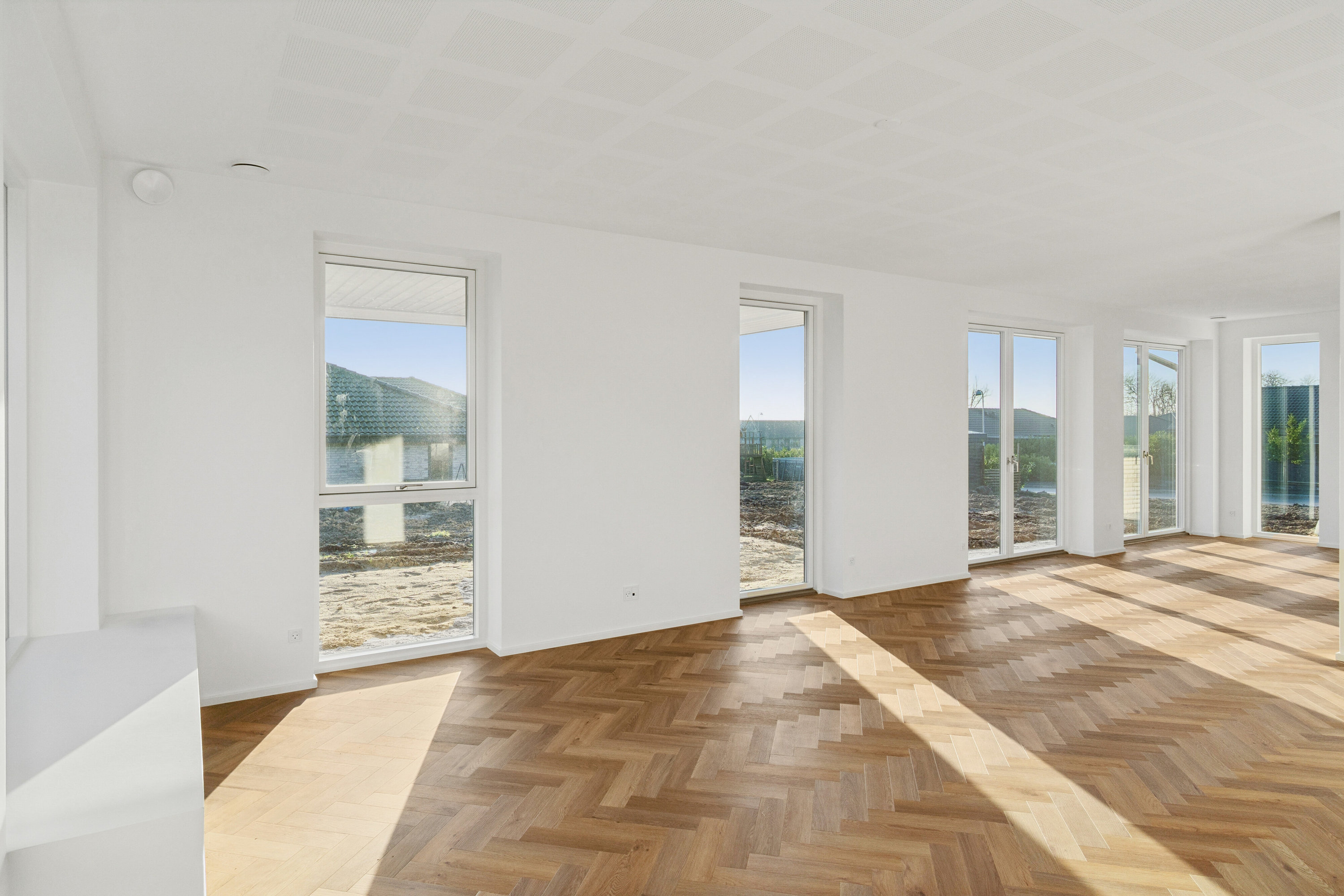 Fremhævet stue billede i fuldskærmstilstand. Billede af Kærsagrene 22, 4700 Næstved