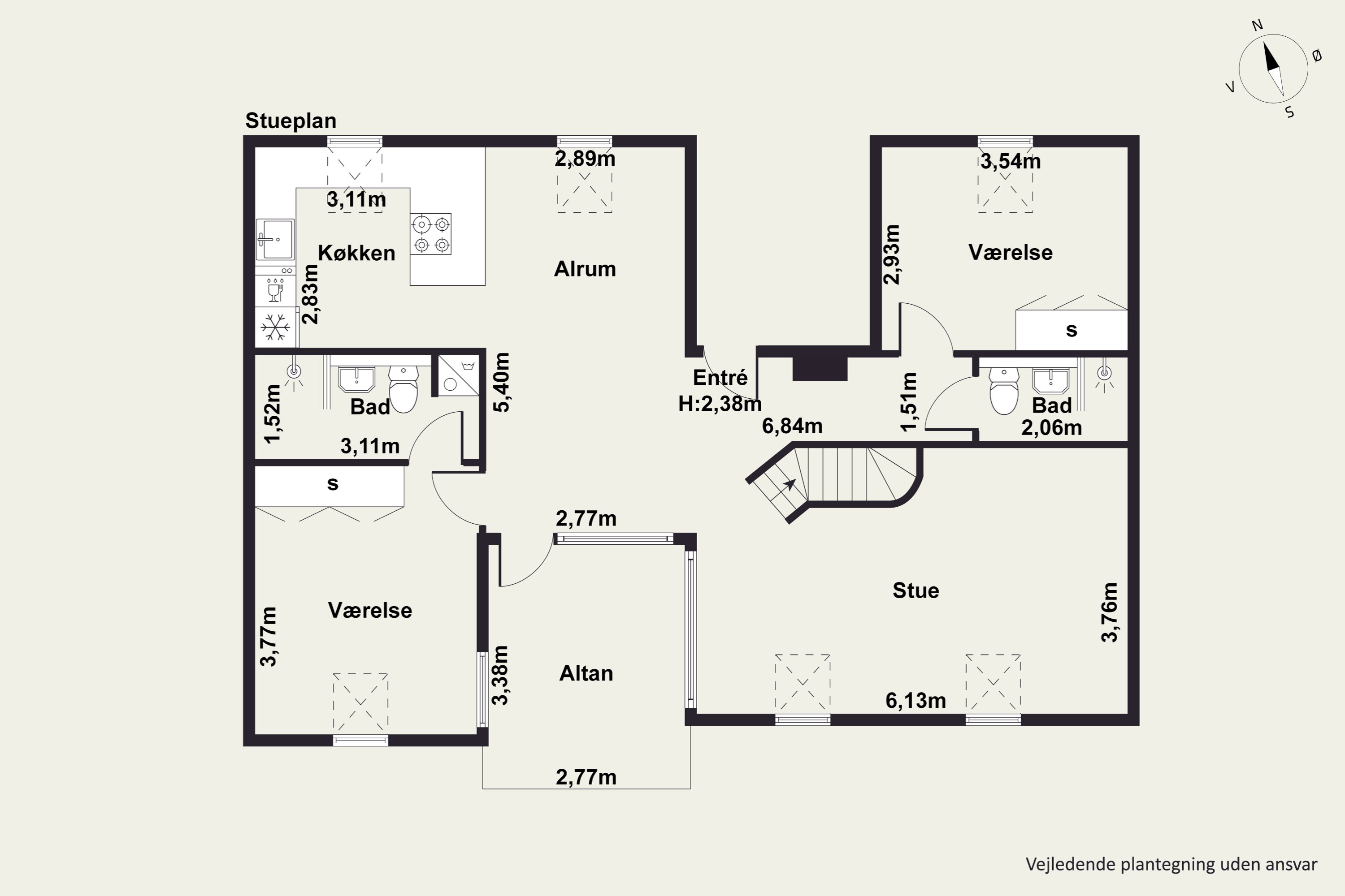 Plantegninger billede af Fyrrebakken 16, 2., 9000 Aalborg