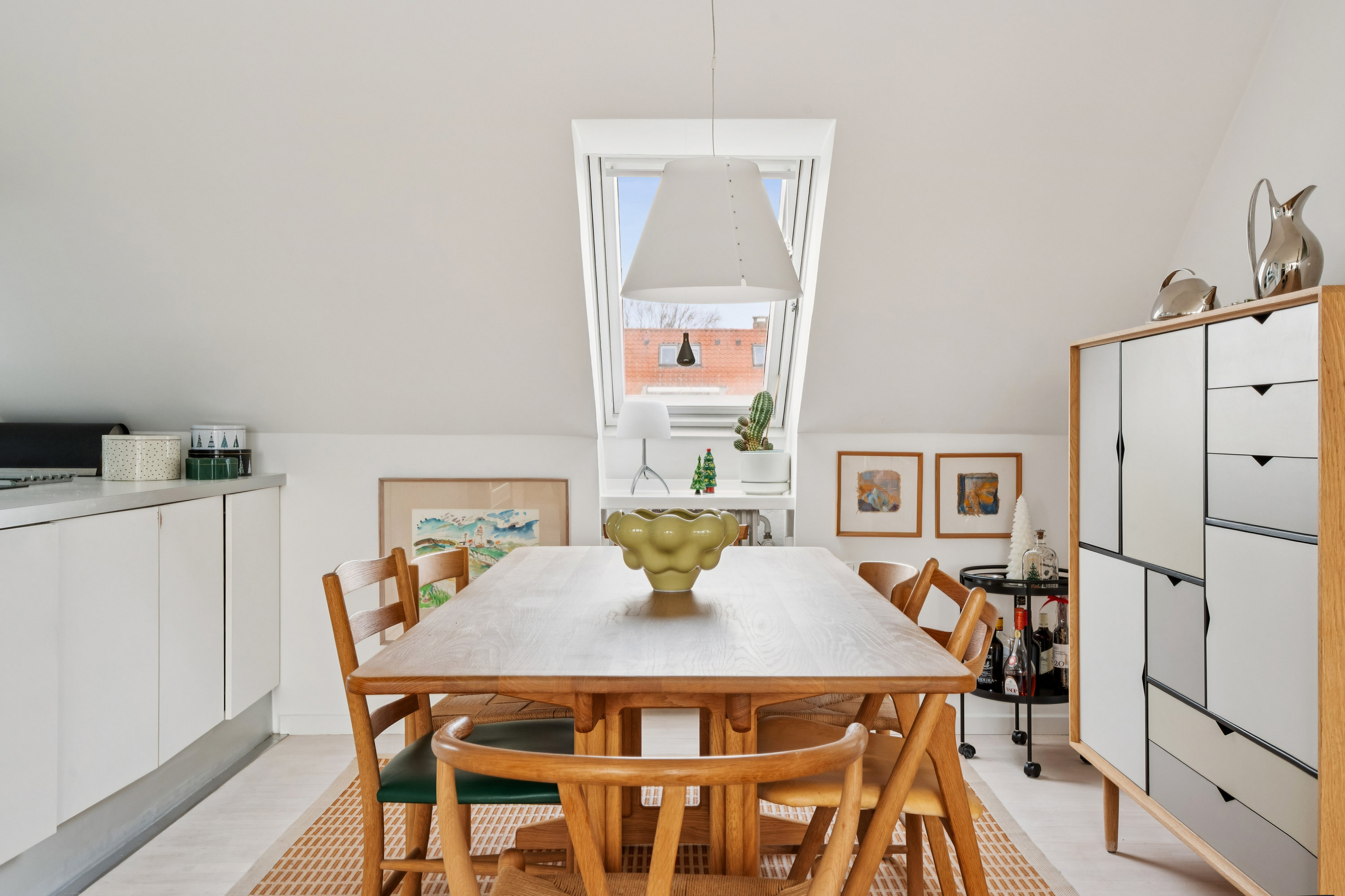 Fremhævet spisestue billede i fuldskærmstilstand. Billede af Fyrrebakken 16, 2., 9000 Aalborg