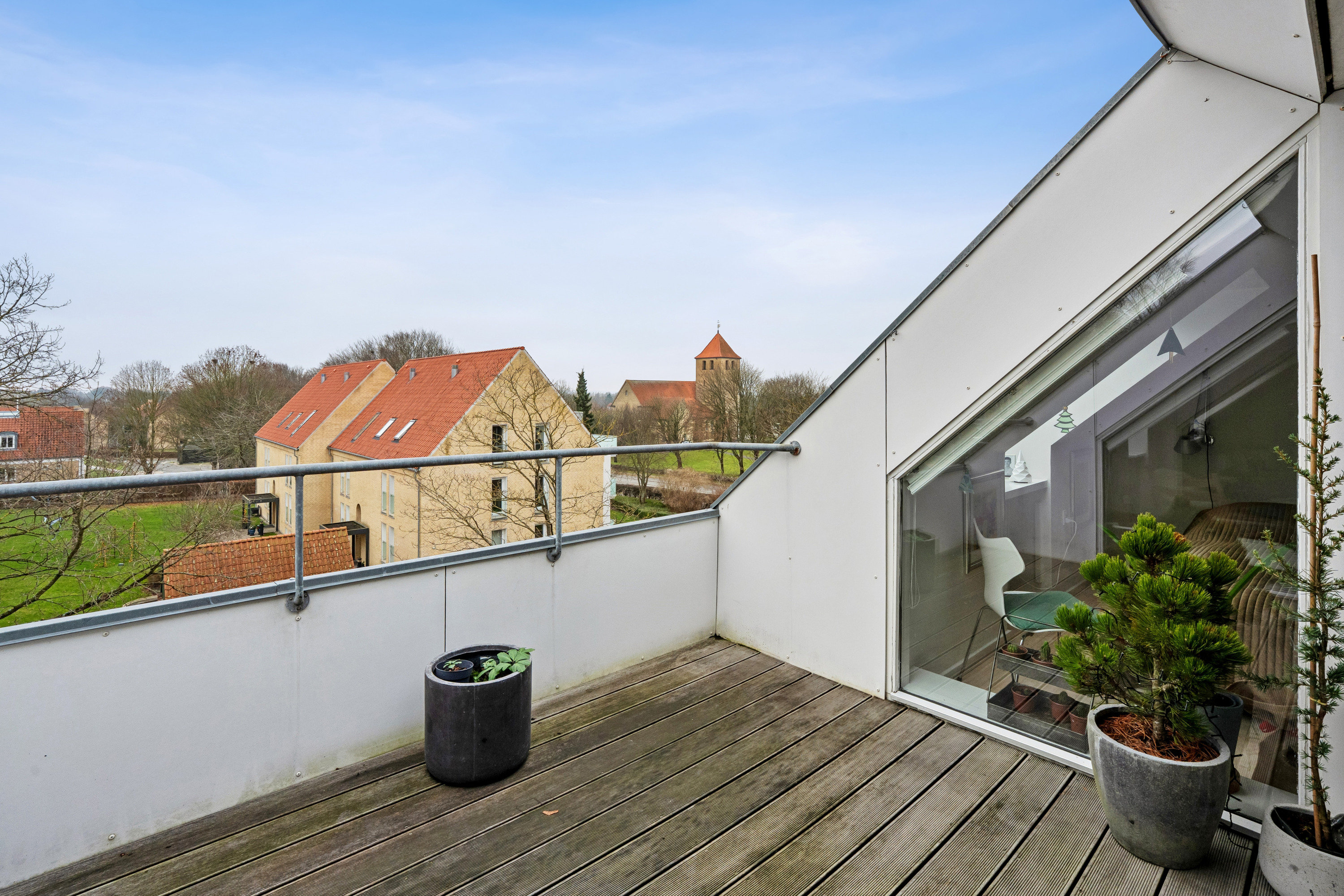 Fremhævet altan billede i fuldskærmstilstand. Billede af Fyrrebakken 16, 2., 9000 Aalborg