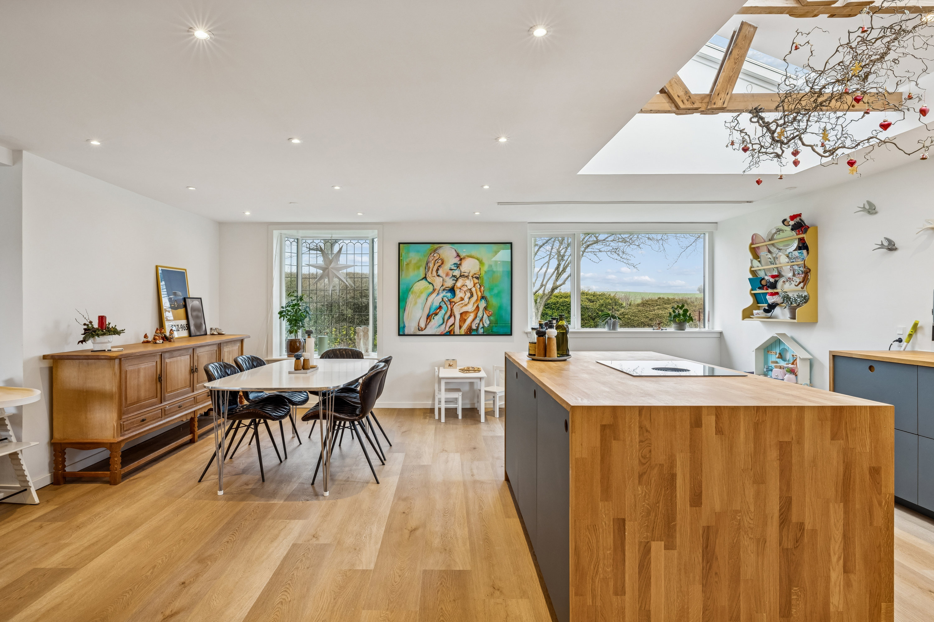 Fremhævet køkken billede i fuldskærmstilstand. Billede af Sanatorievej 12, Studstrup, 8541 Skødstrup