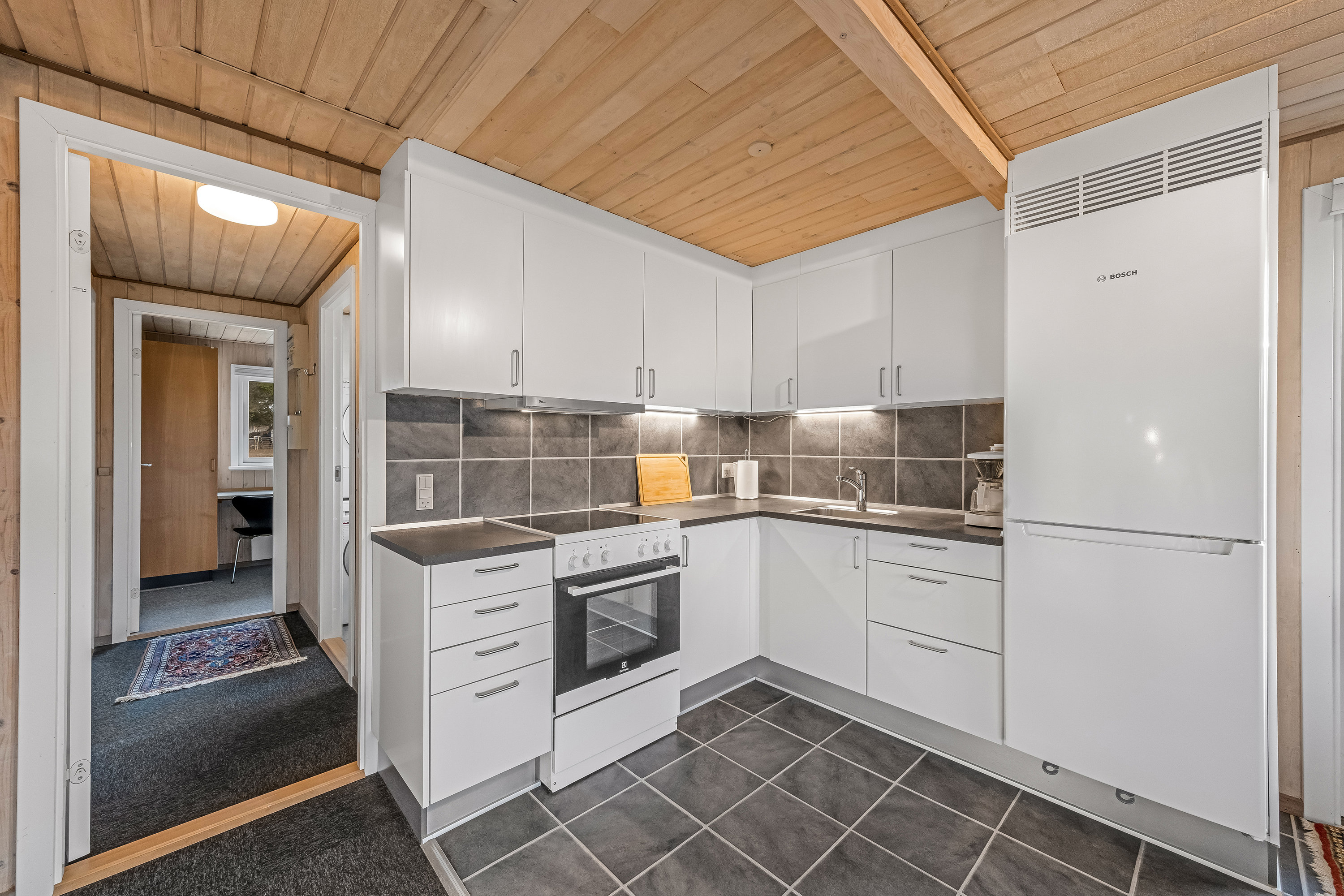 Fremhævet køkken billede i fuldskærmstilstand. Billede af Rylevej 7, Henne Strand, 6854 Henne