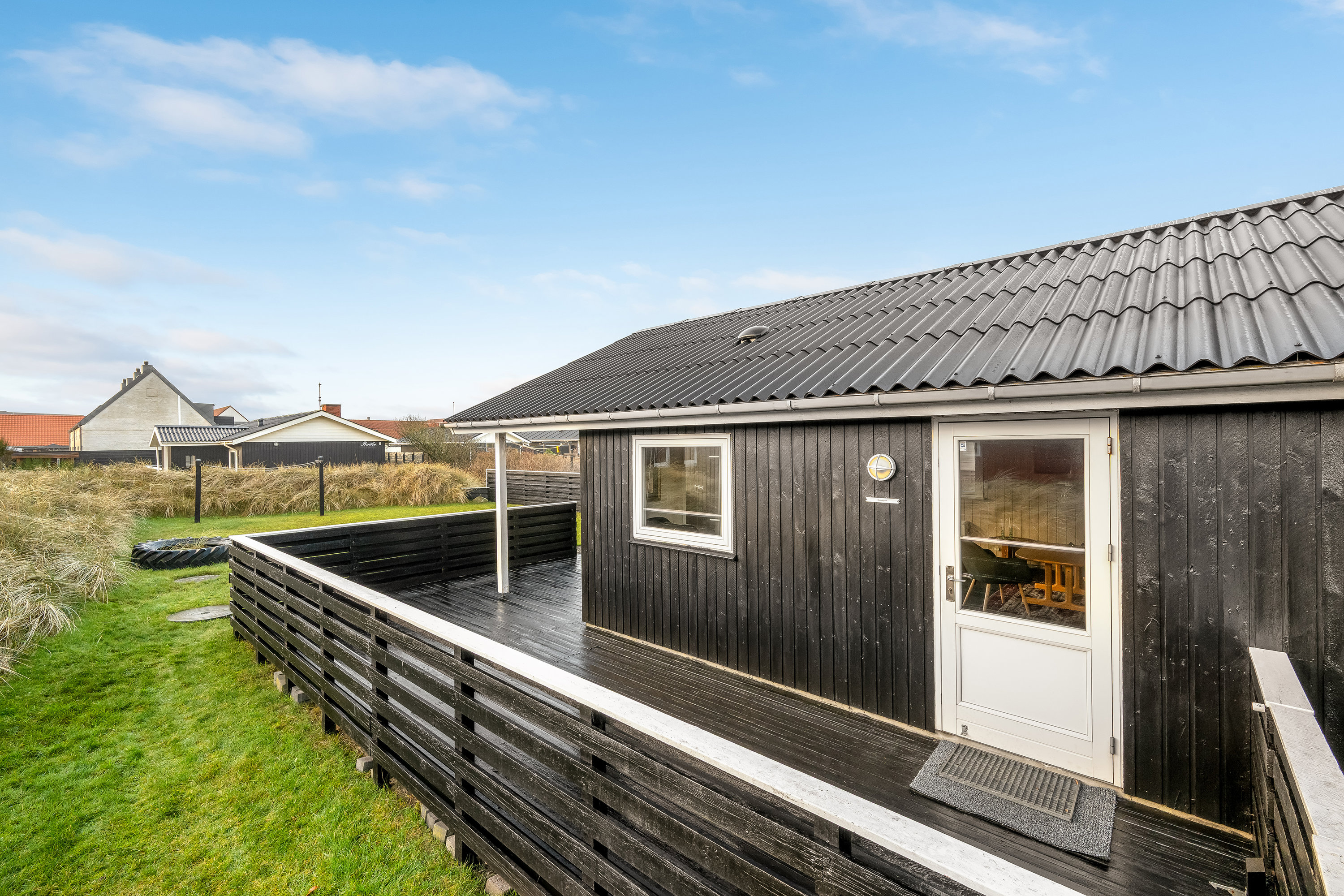 Fremhævet facade billede i fuldskærmstilstand. Billede af Rylevej 7, Henne Strand, 6854 Henne