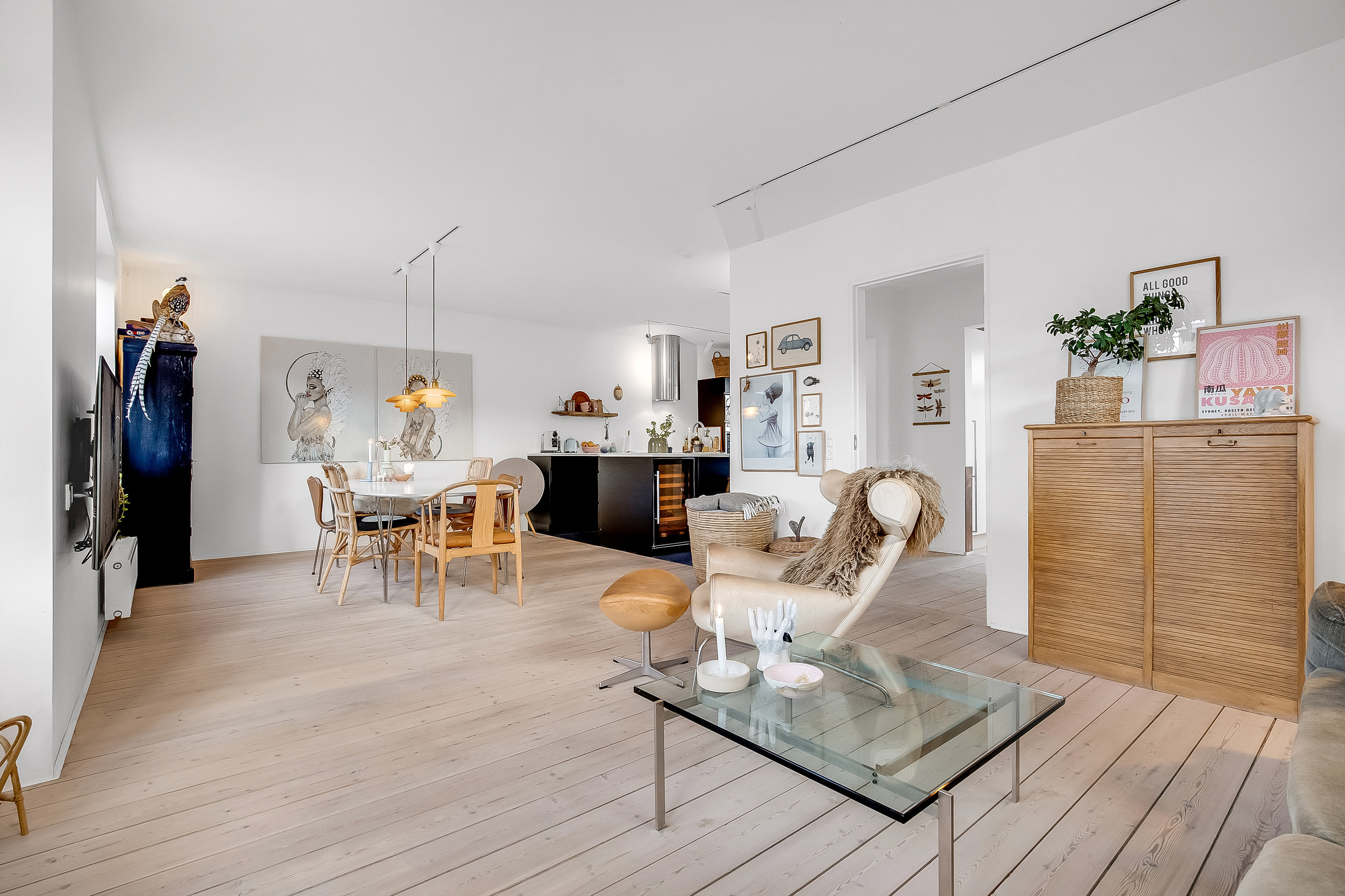 Fremhævet stue billede i fuldskærmstilstand. Billede af Kongebrogade 63, 6000 Kolding