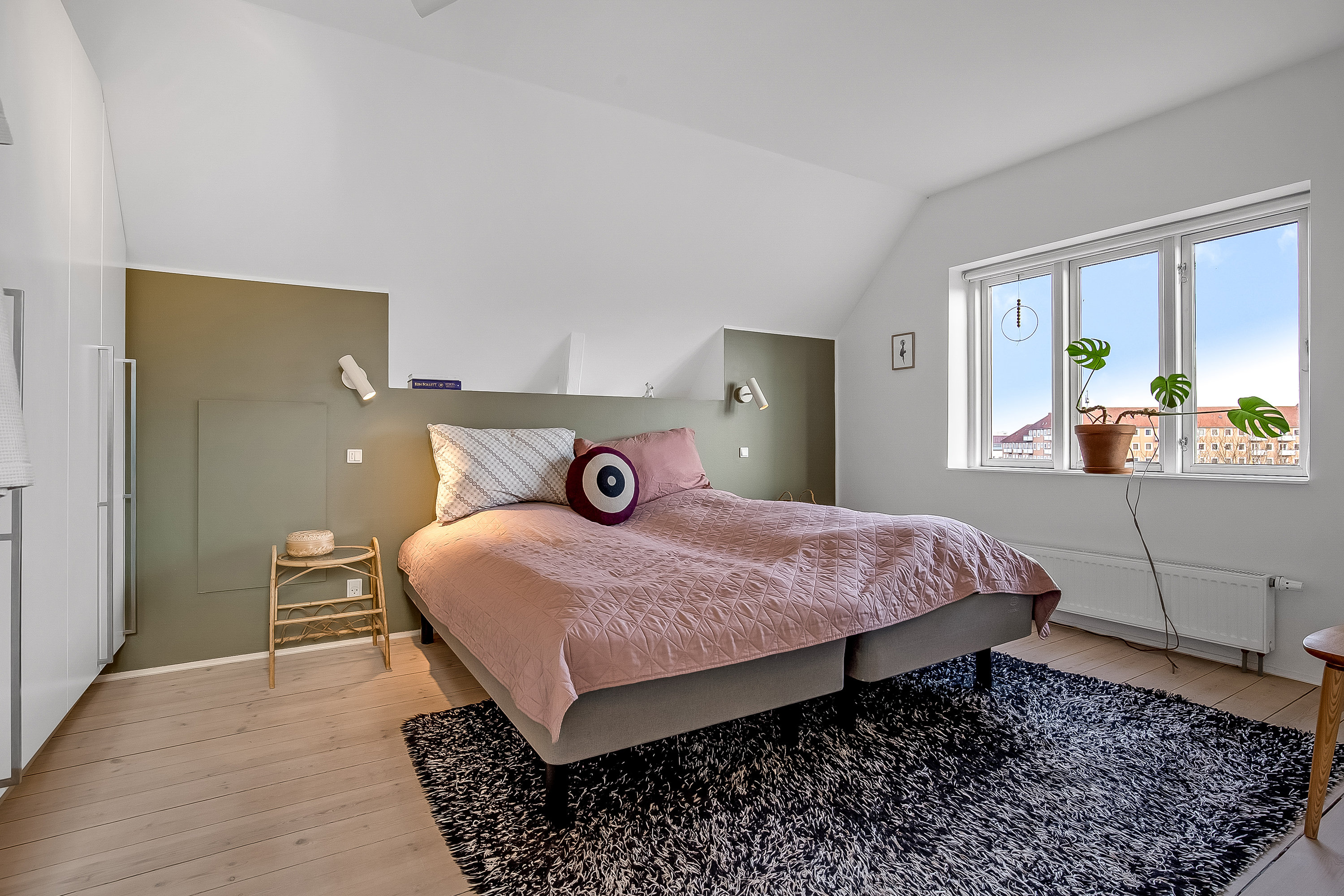 Fremhævet soveværelse billede i fuldskærmstilstand. Billede af Kongebrogade 63, 6000 Kolding