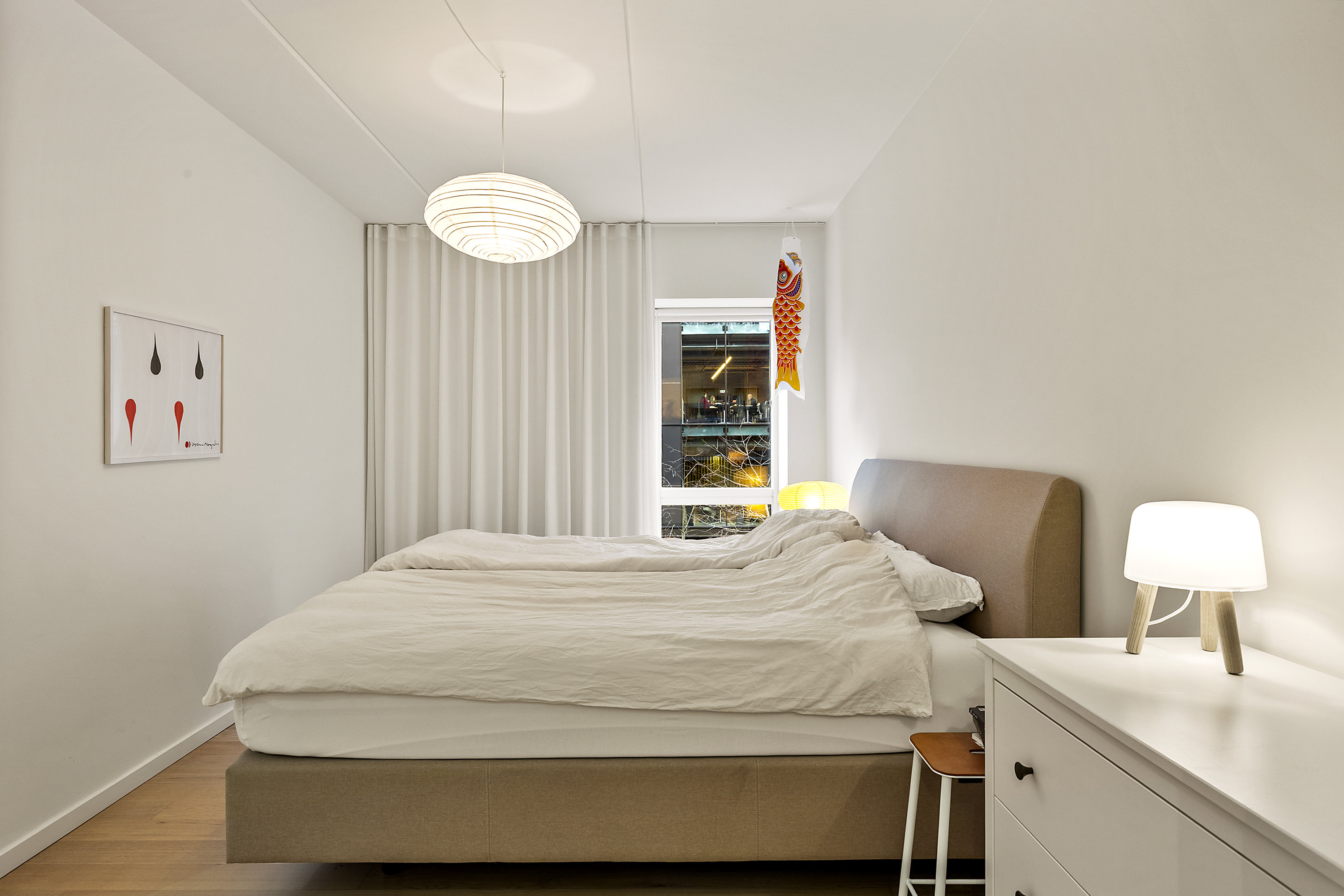 Fremhævet soveværelse billede i fuldskærmstilstand. Billede af Bag Elefanterne 27, 2. th., 1799 København V