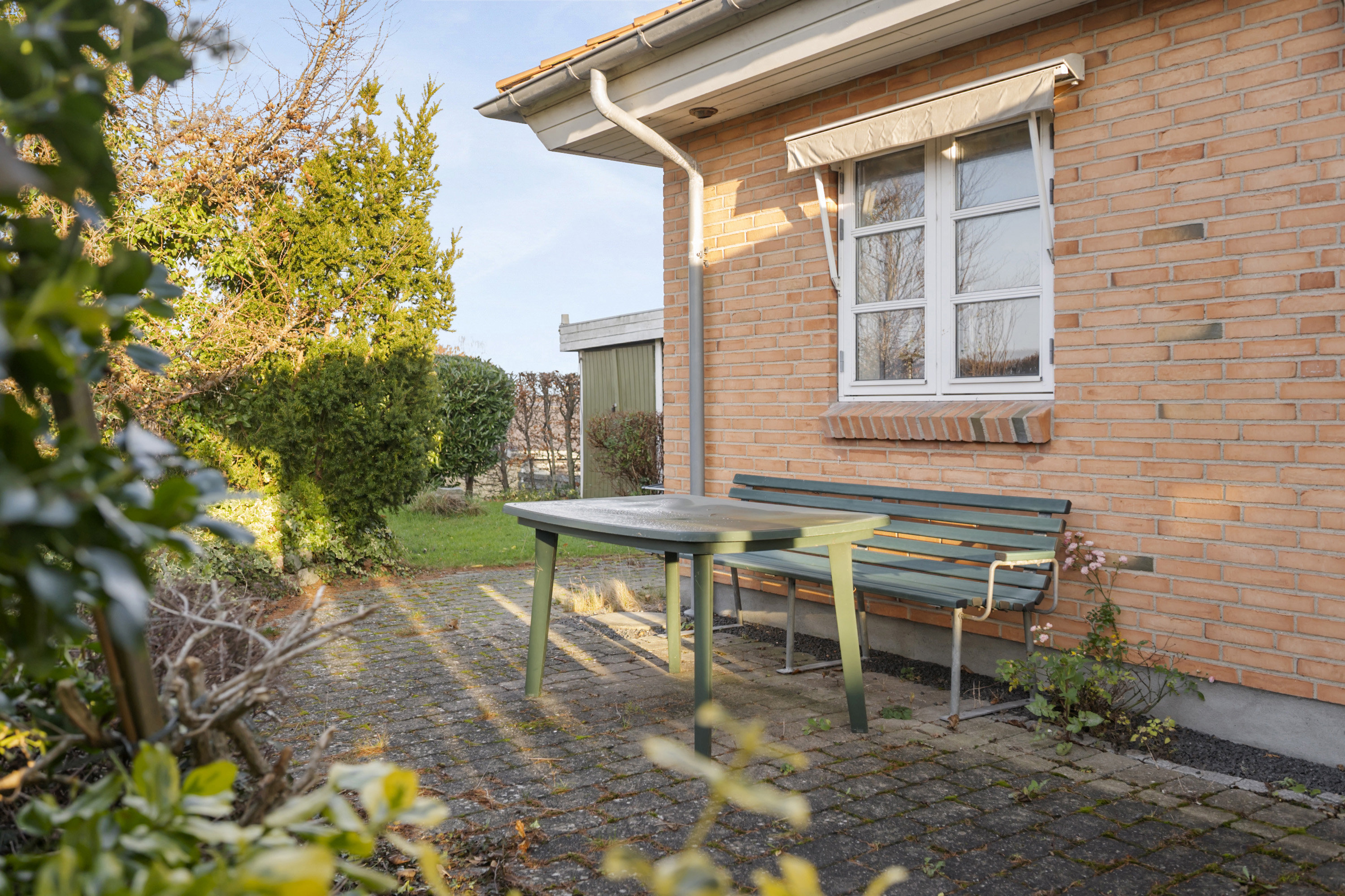 Fremhævet terrasse billede i fuldskærmstilstand. Billede af Højen 5, Korsør Syd, 4220 Korsør