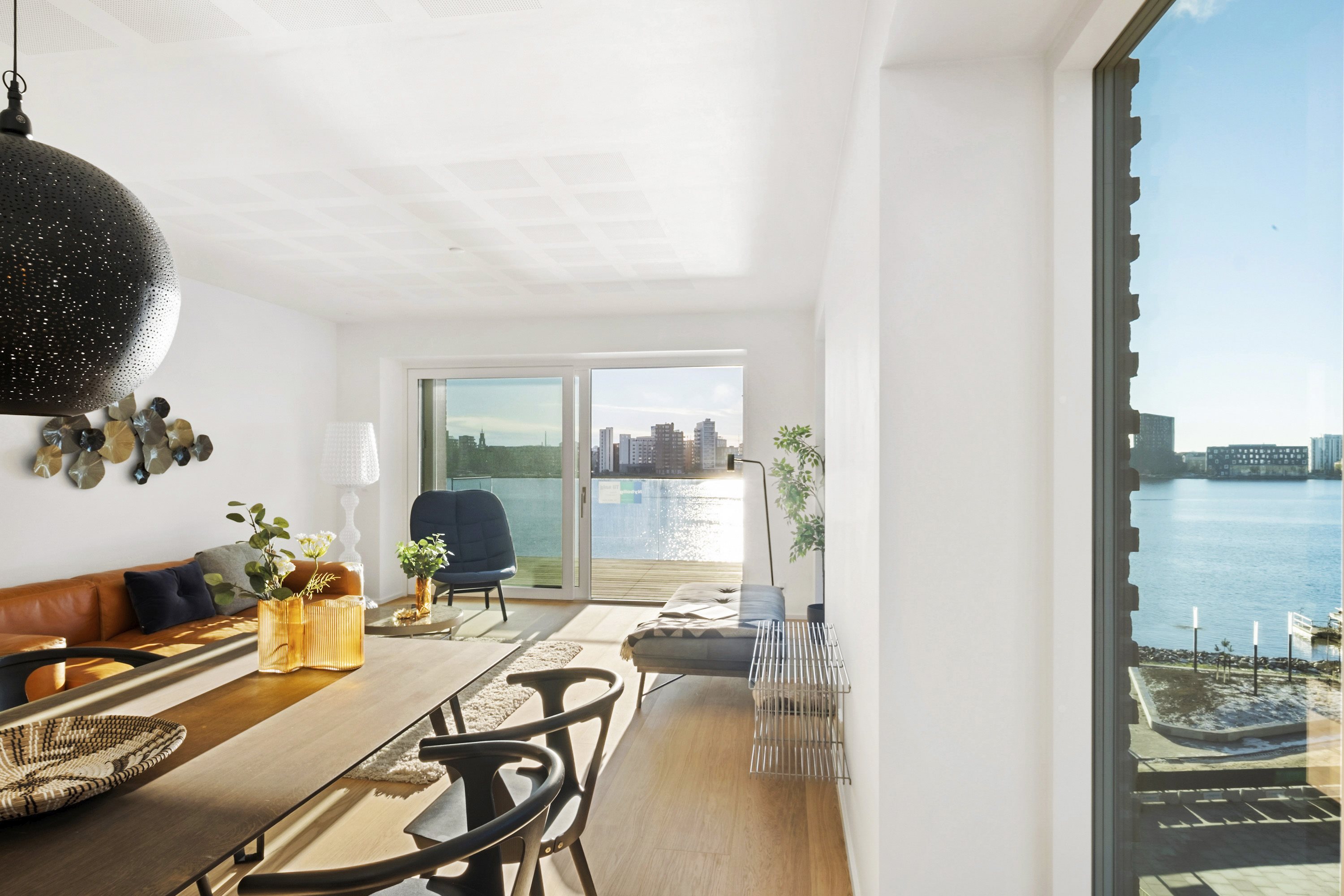 Fremhævet spisestue billede i fuldskærmstilstand. Billede af Stigsborg Brygge 161, 5. th., 9400 Nørresundby