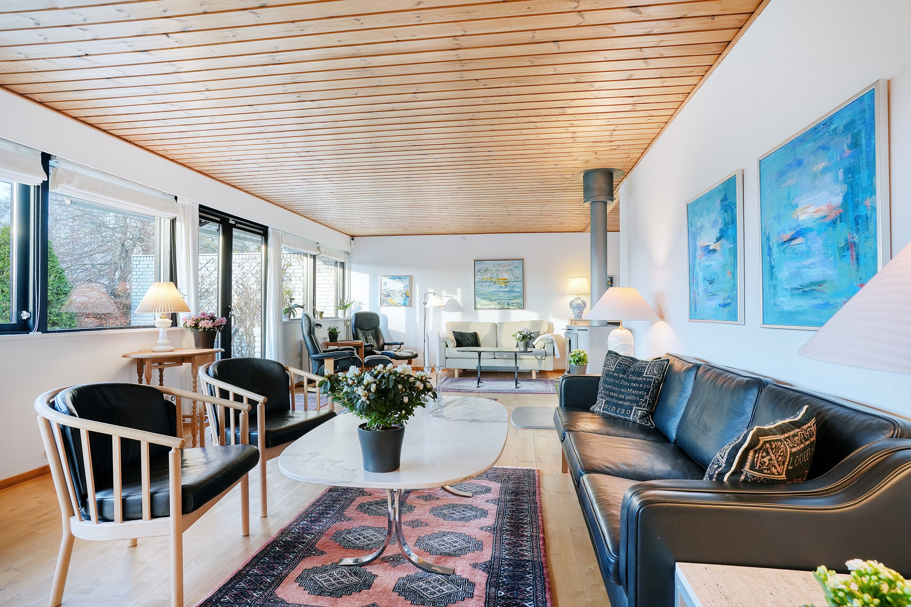 Fremhævet stue billede i fuldskærmstilstand. Billede af Maglegårdsvej 601, 3480 Fredensborg