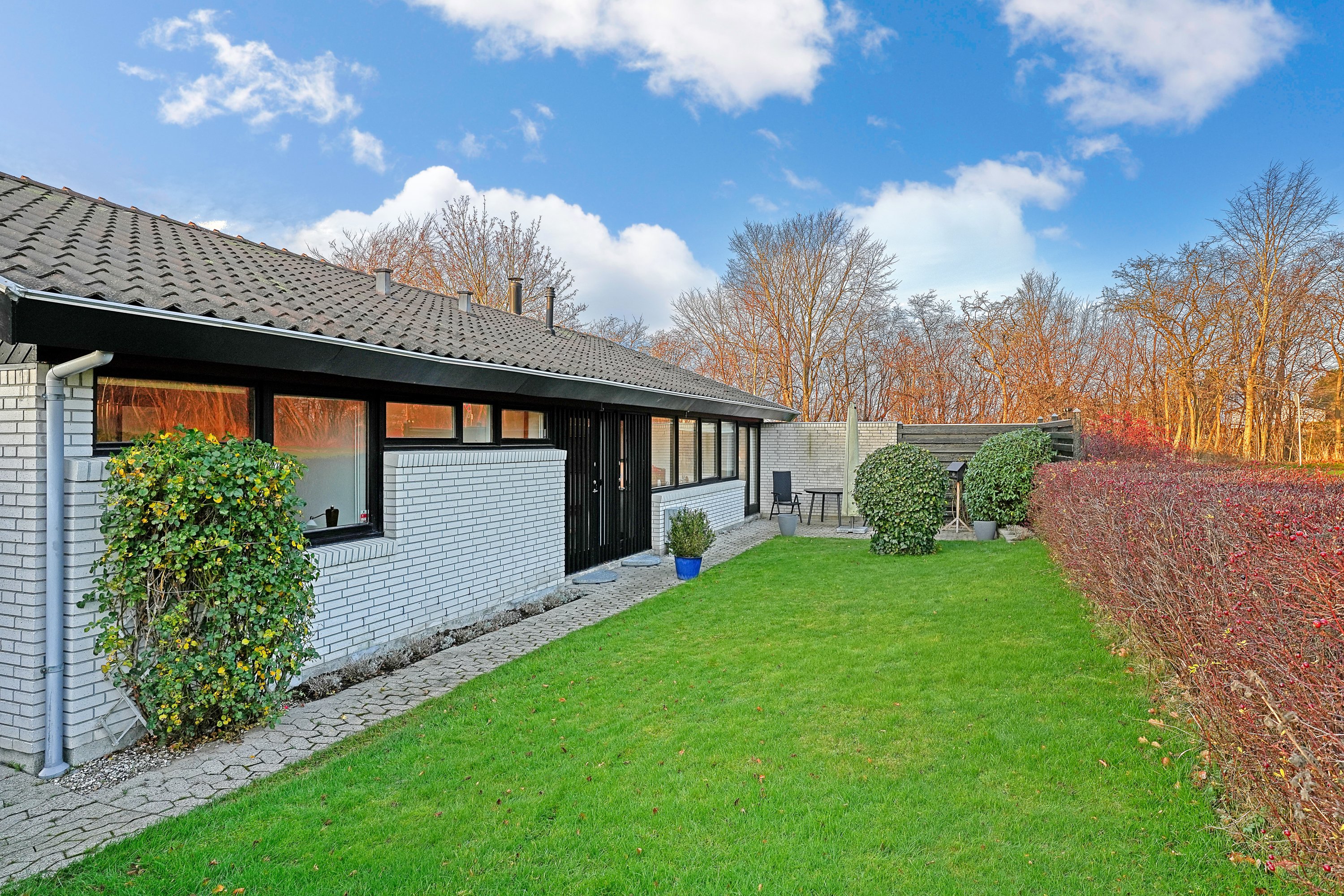 Fremhævet terrasse billede i fuldskærmstilstand. Billede af Maglegårdsvej 601, 3480 Fredensborg