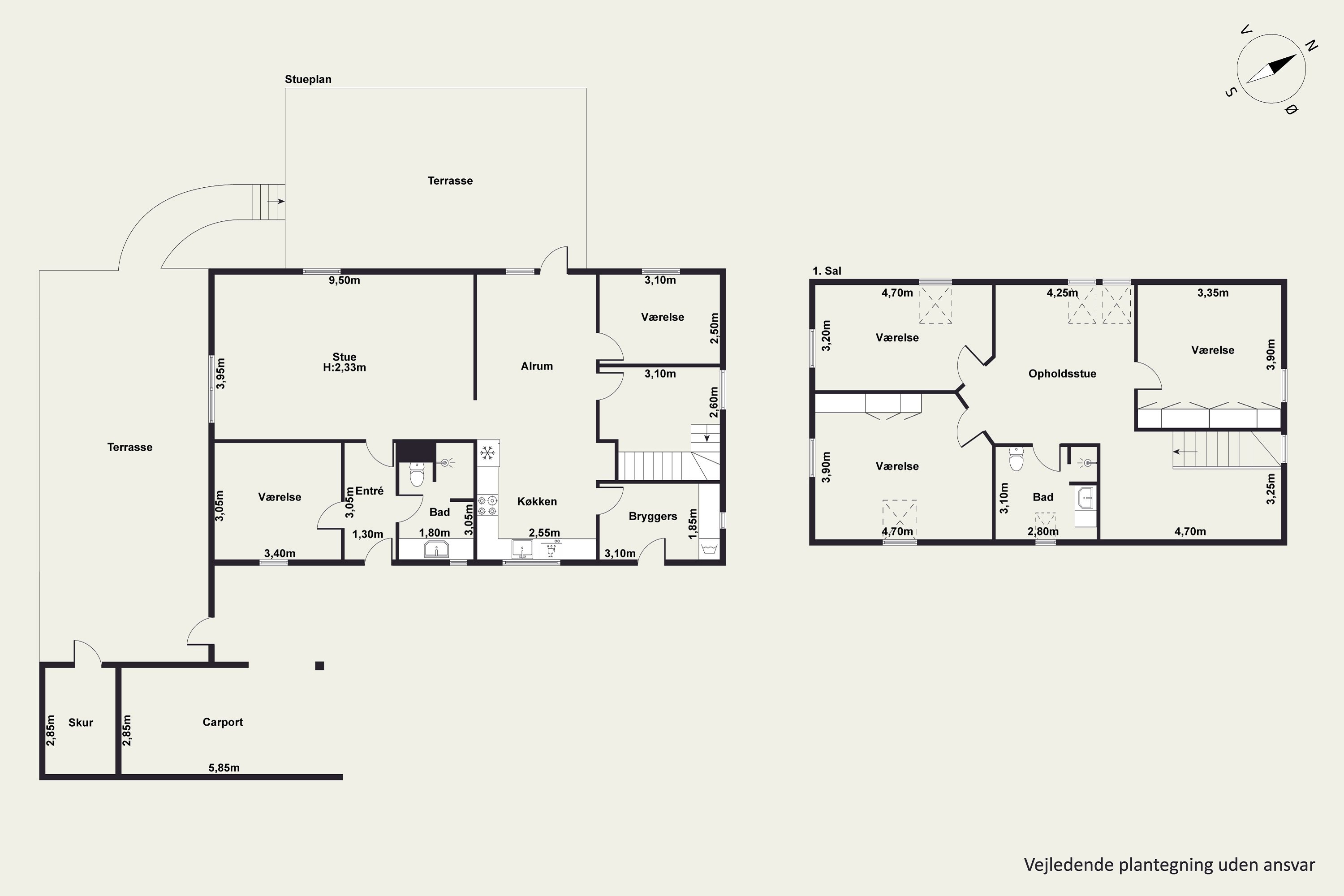 Plantegninger billede af Topasdalen 10, 8930 Randers NØ