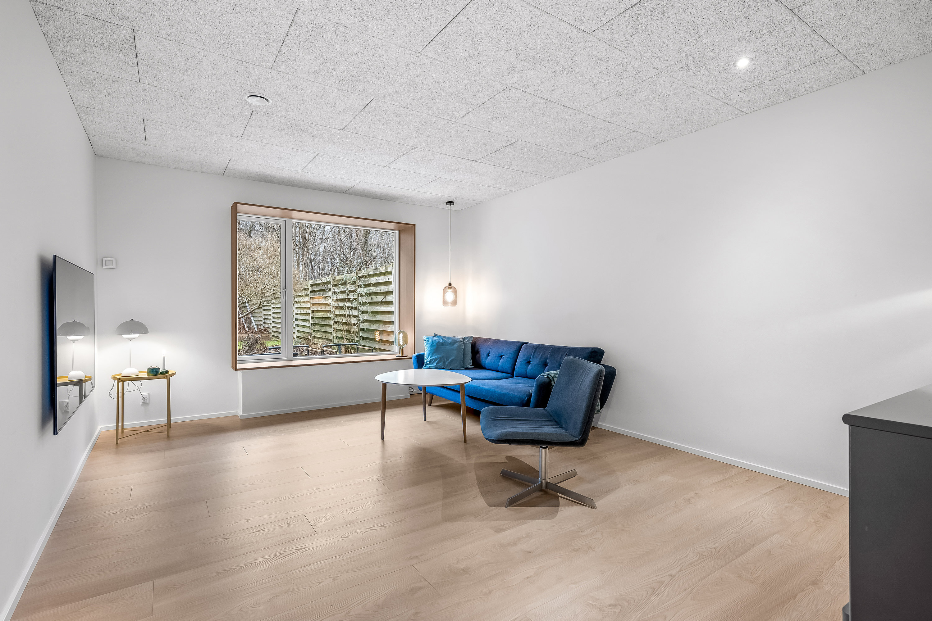 Fremhævet stue billede i fuldskærmstilstand. Billede af Suensonsvej 46, 7500 Holstebro