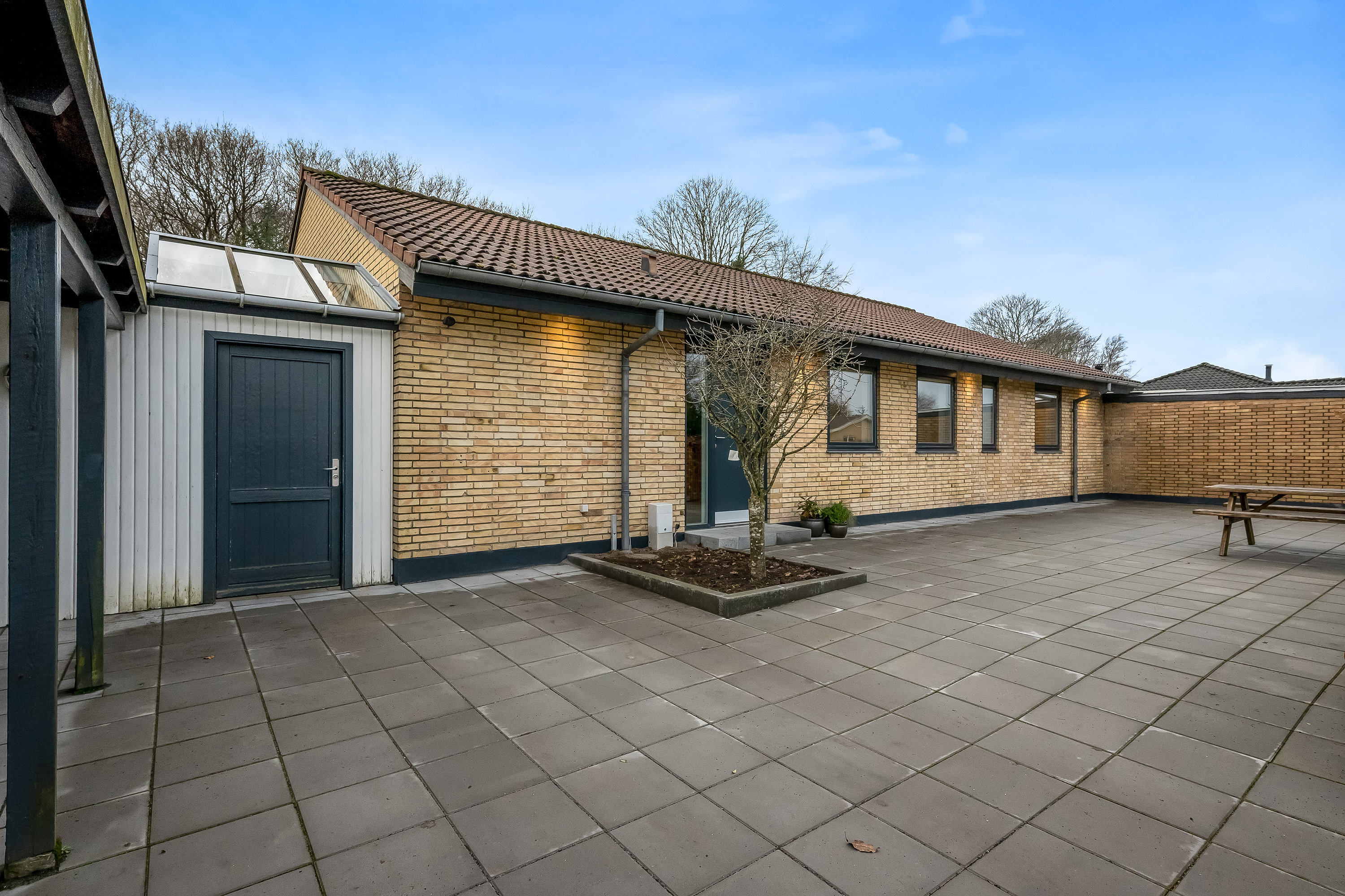 Fremhævet terrasse billede i fuldskærmstilstand. Billede af Suensonsvej 46, 7500 Holstebro