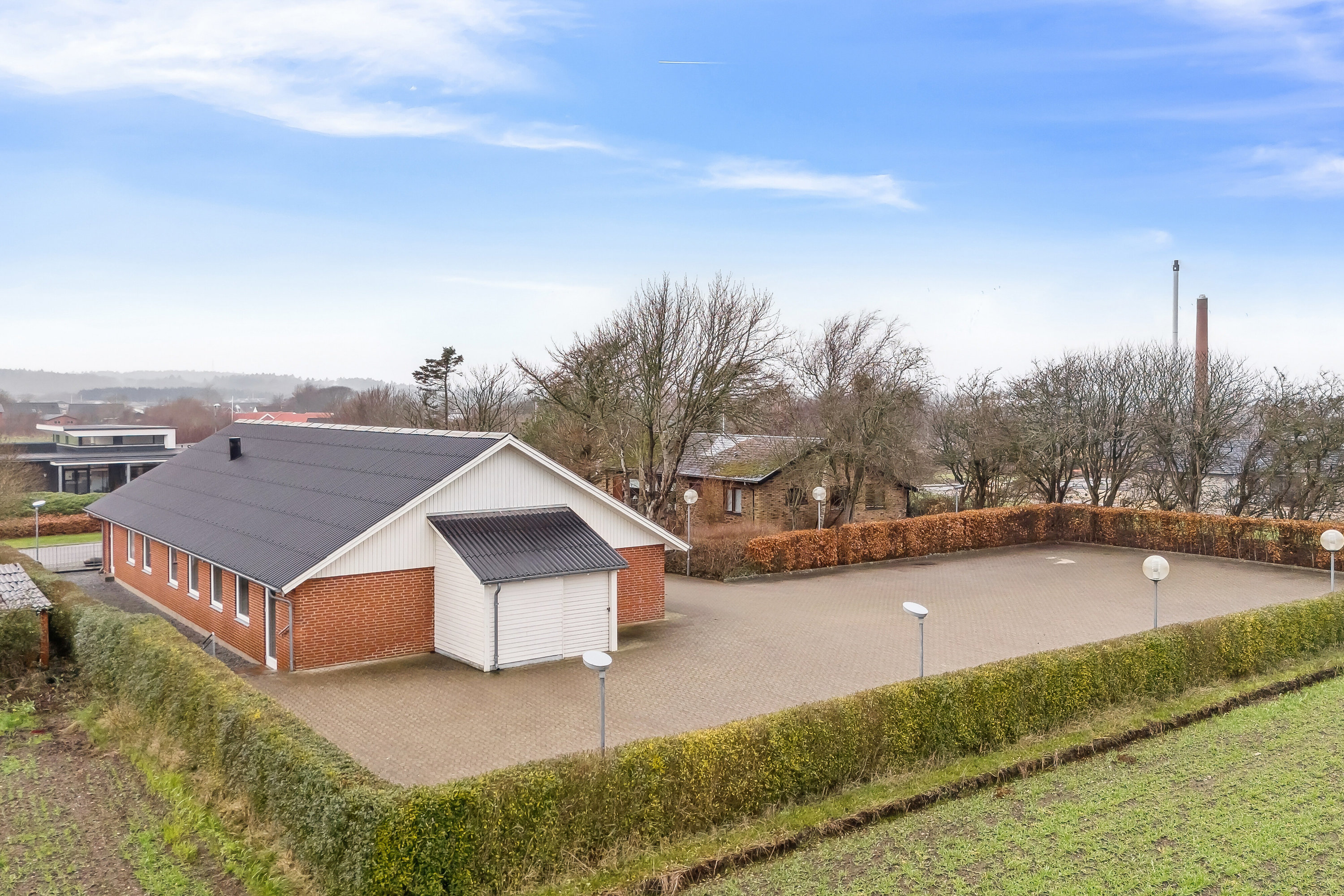 Miniaturebillede 1: set fra haven. Billede af Søndergade 47, 7760 Hurup Thy