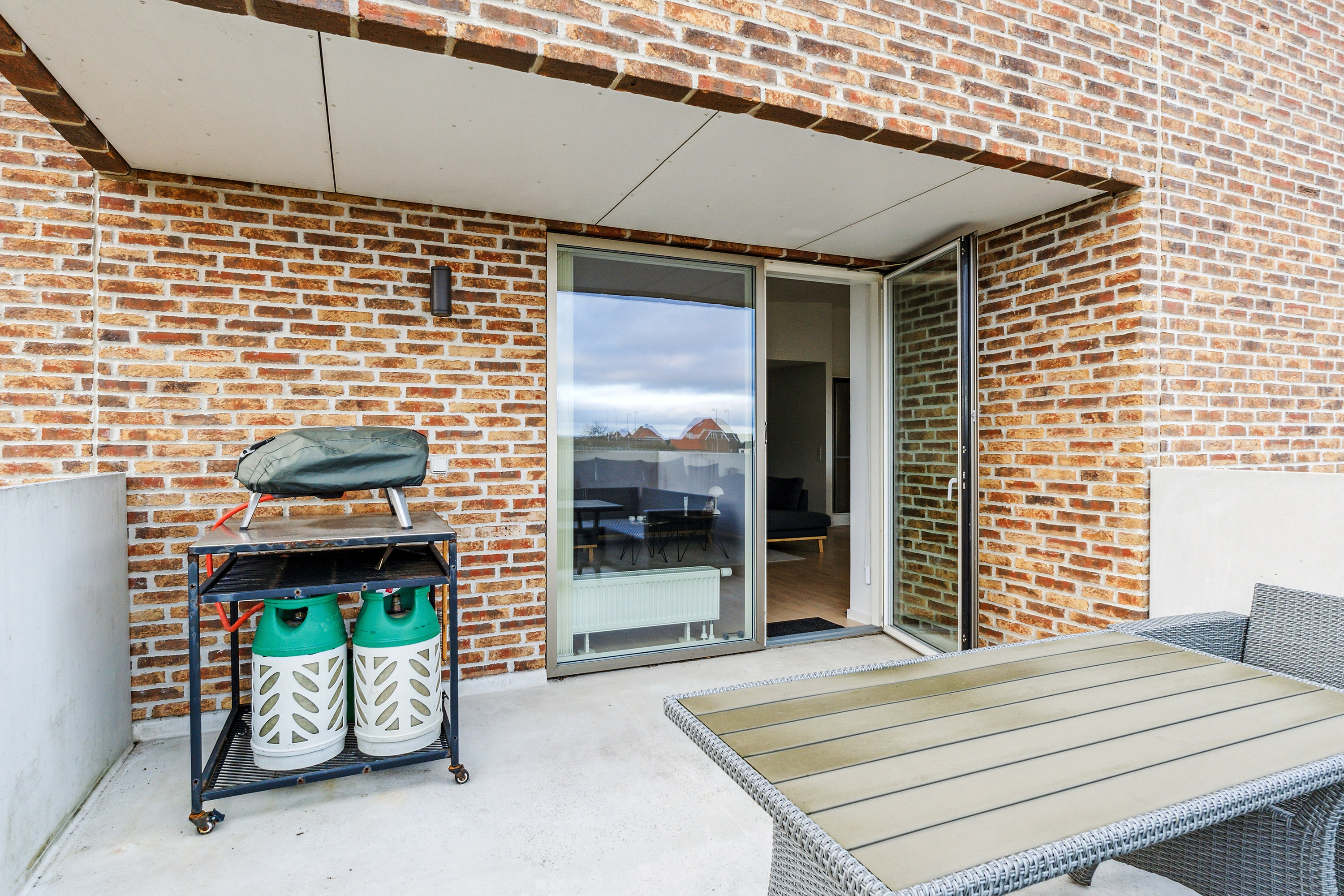 Fremhævet altan billede i fuldskærmstilstand. Billede af Kridtsløjfen 21, 5. 4., 9000 Aalborg