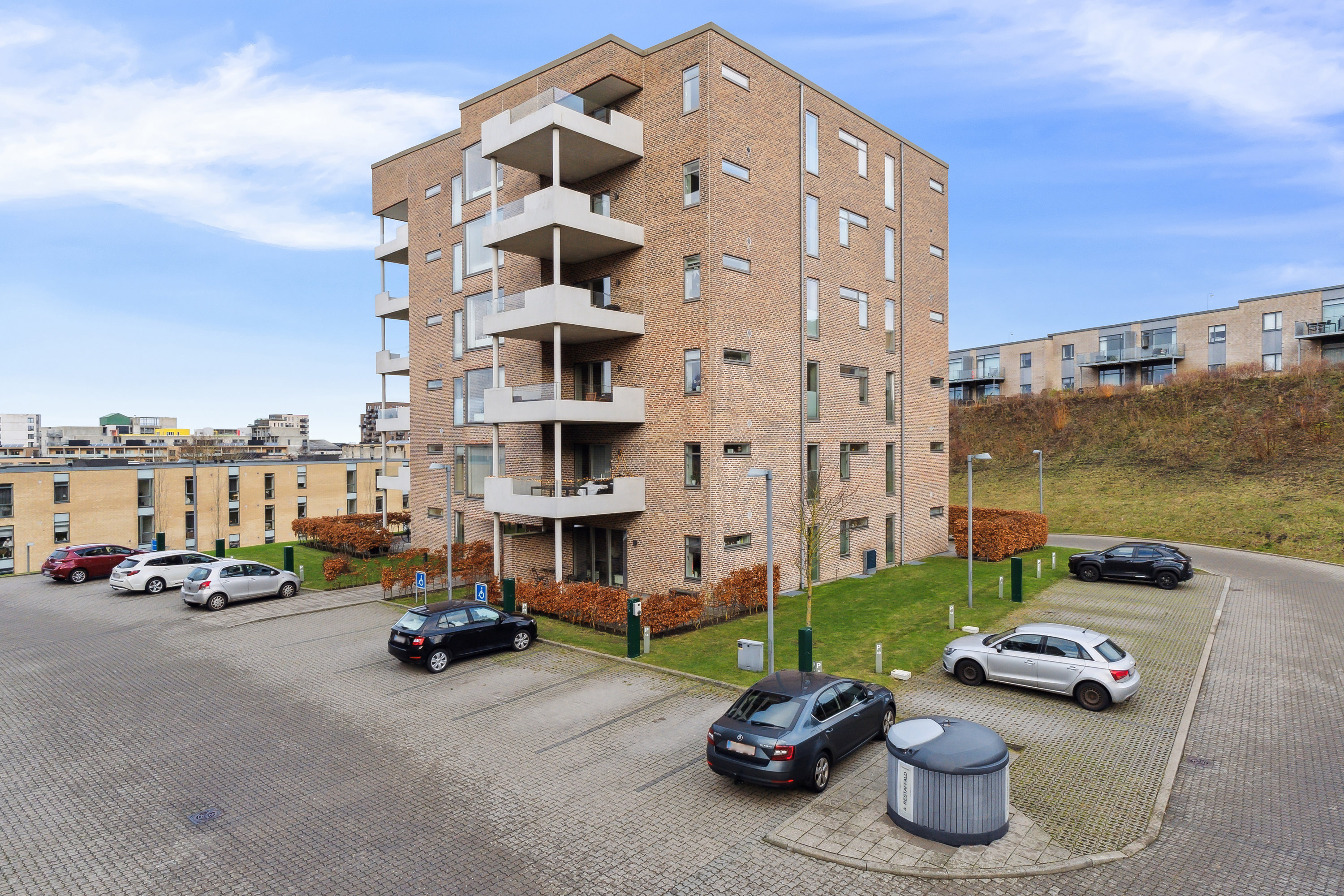 Fremhævet ejendommen billede i fuldskærmstilstand. Billede af Kridtsløjfen 21, 5. 4., 9000 Aalborg