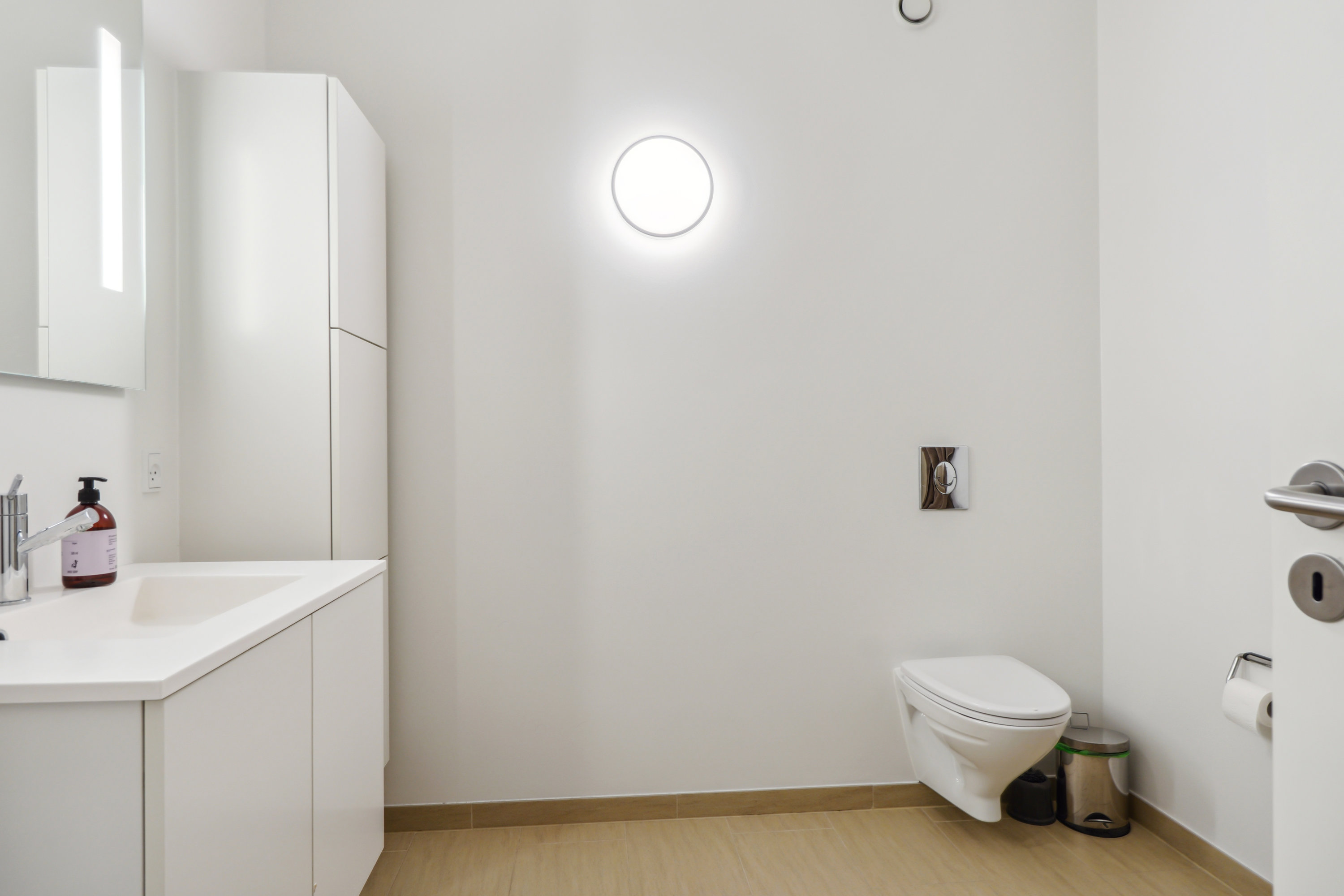 Fremhævet badeværelse billede i fuldskærmstilstand. Billede af Kridtsløjfen 21, 5. 4., 9000 Aalborg