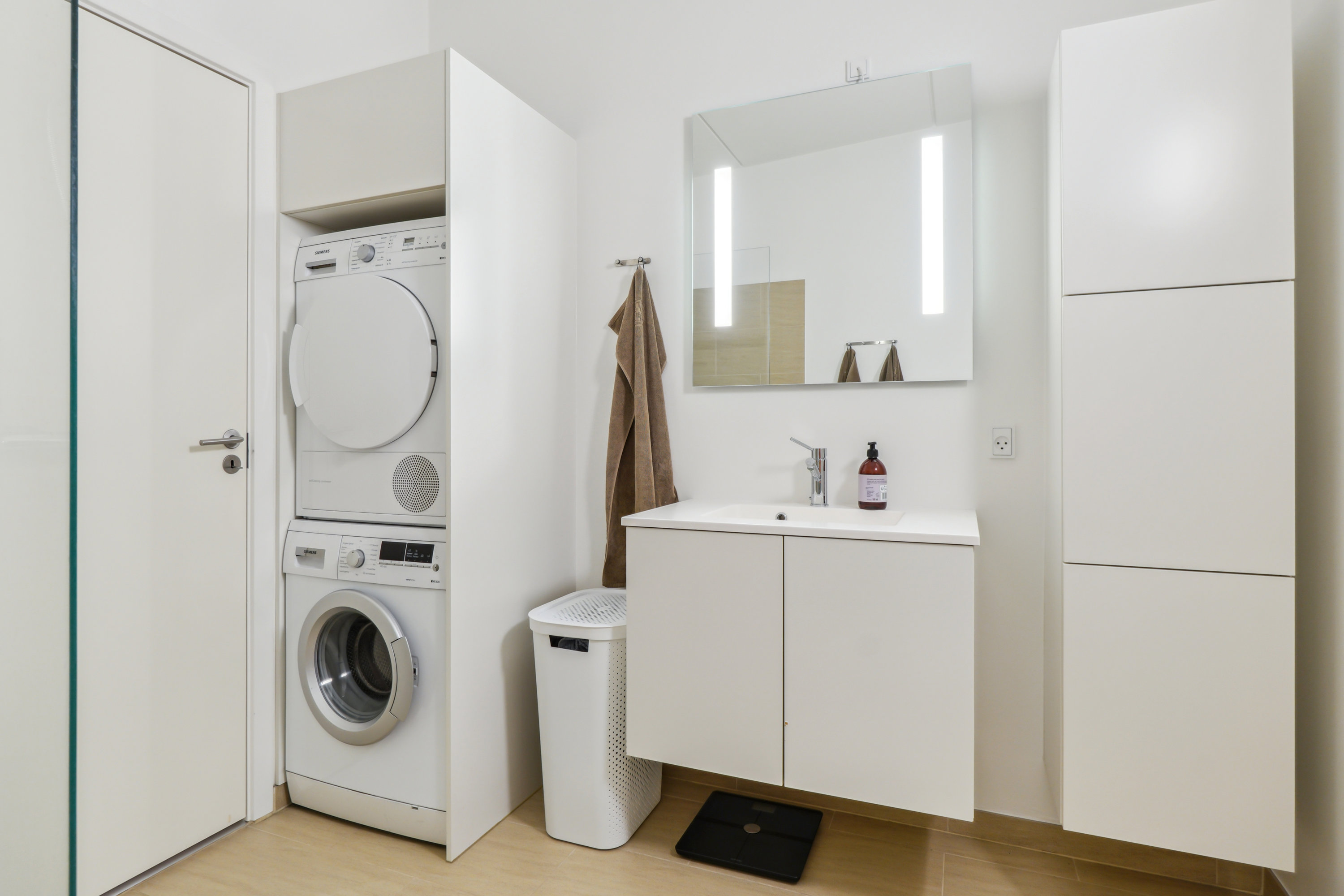 Fremhævet badeværelse billede i fuldskærmstilstand. Billede af Kridtsløjfen 21, 5. 4., 9000 Aalborg