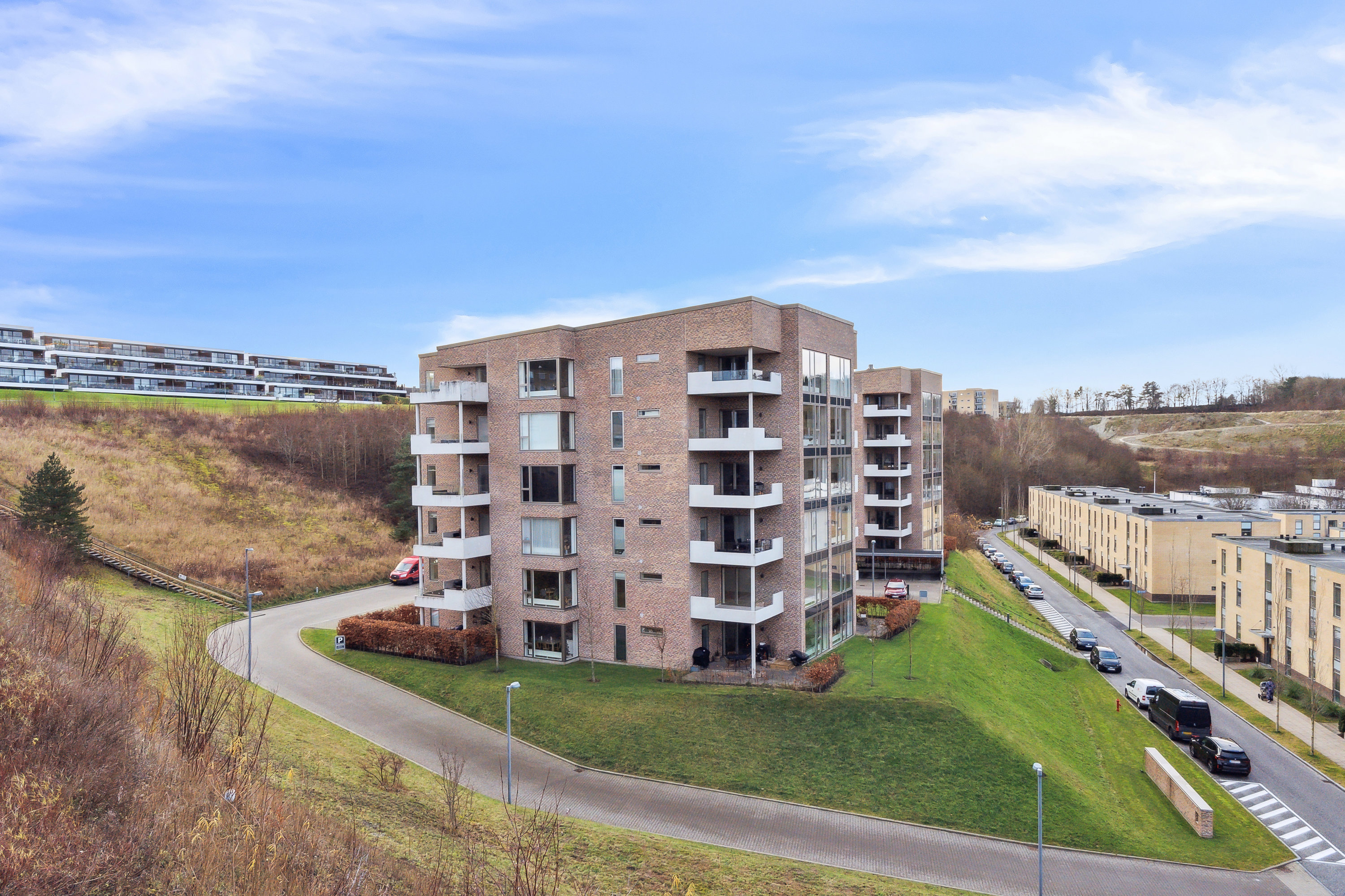 Fremhævet ejendommen billede i fuldskærmstilstand. Billede af Kridtsløjfen 21, 5. 4., 9000 Aalborg