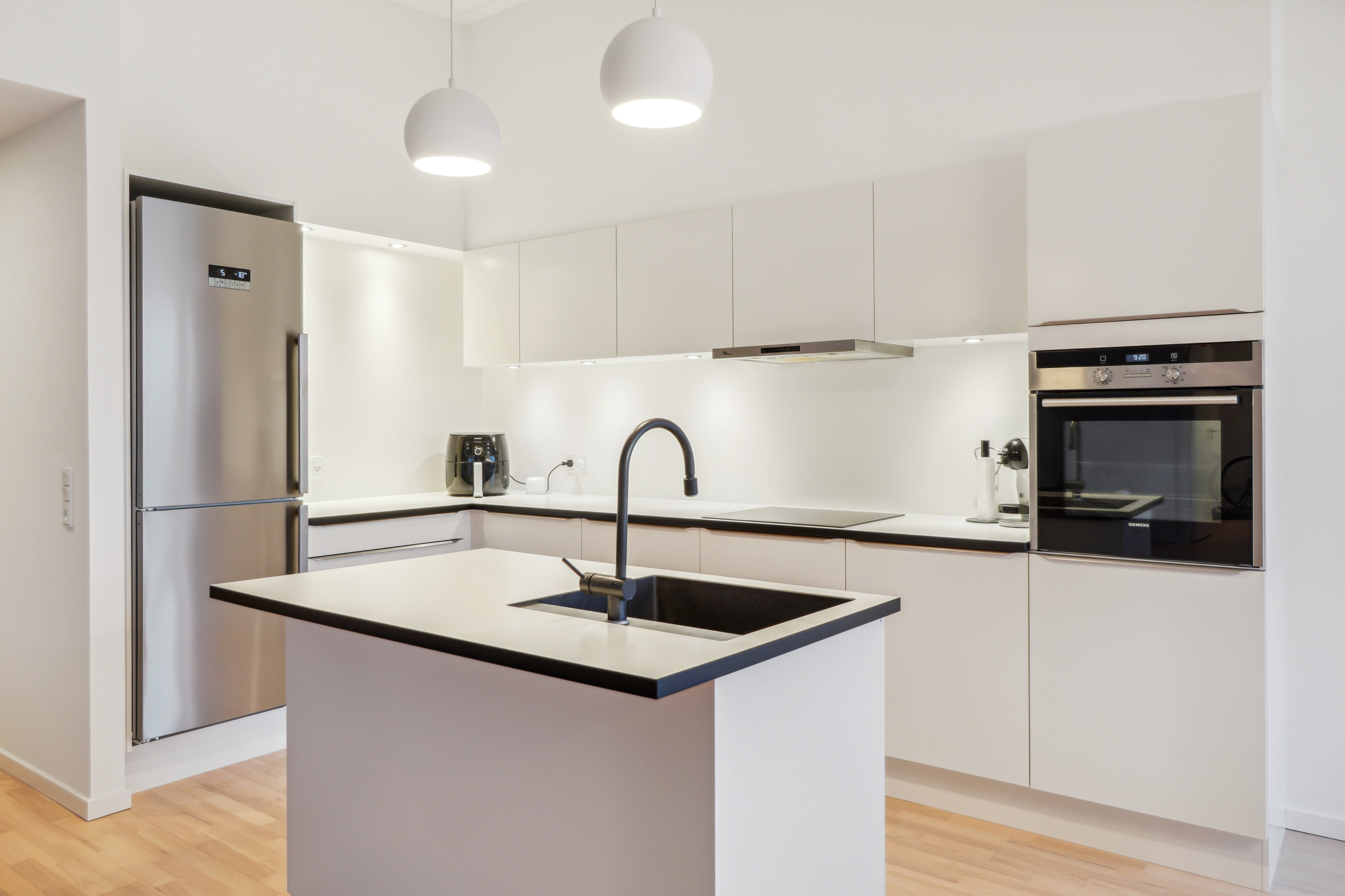 Miniaturebillede 2: køkken-alrum. Billede af Kridtsløjfen 21, 5. 4., 9000 Aalborg