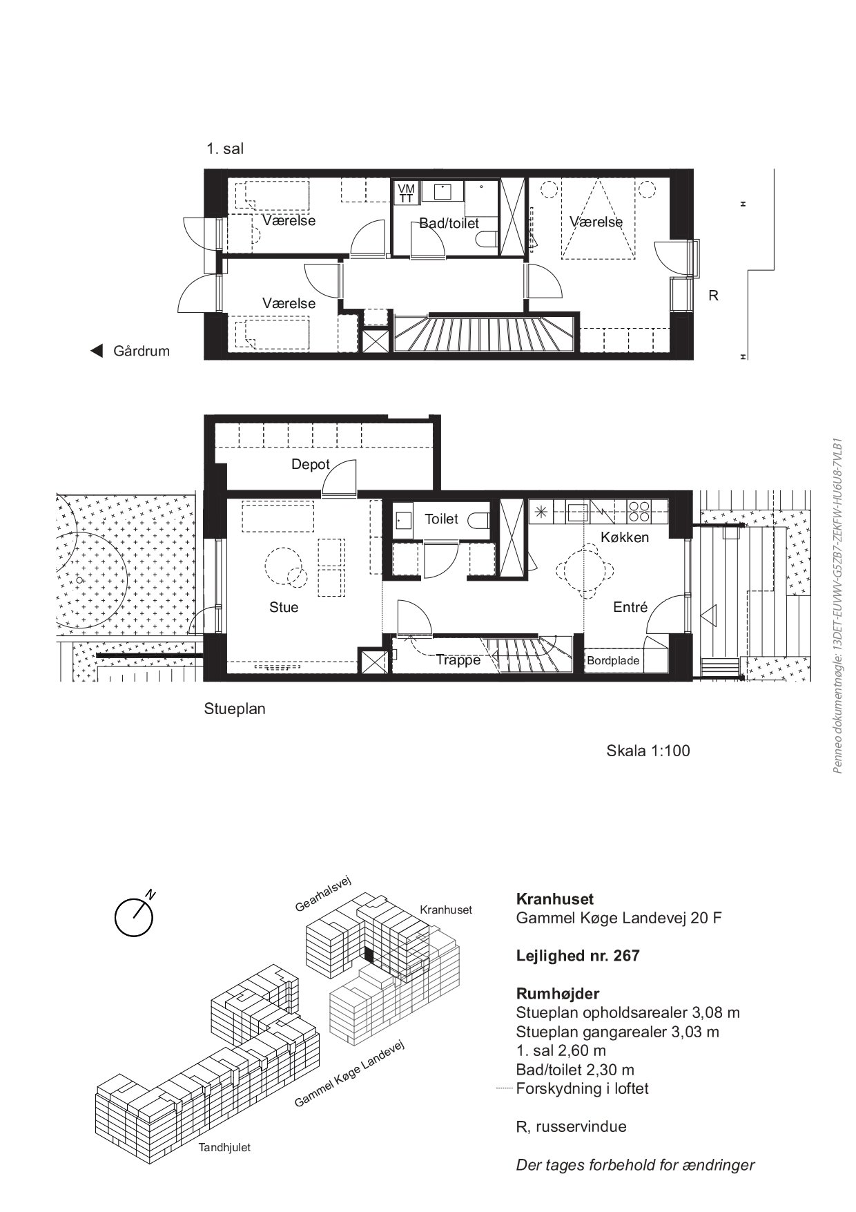 Plantegninger billede af Gammel Køge Landevej 20F, 2500 Valby