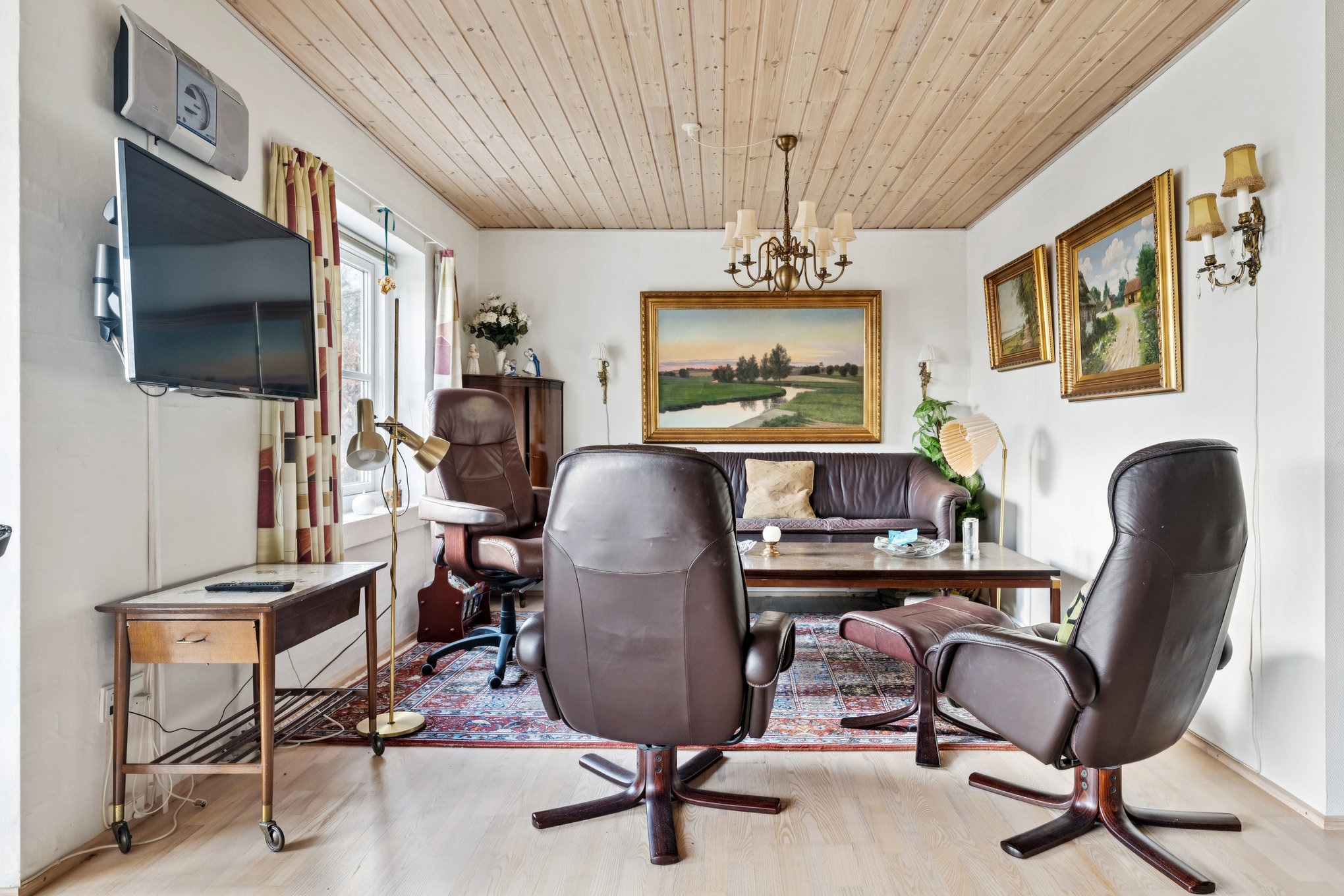 Fremhævet stue billede i fuldskærmstilstand. Billede af Ledavej 3, Paderup, 8960 Randers SØ