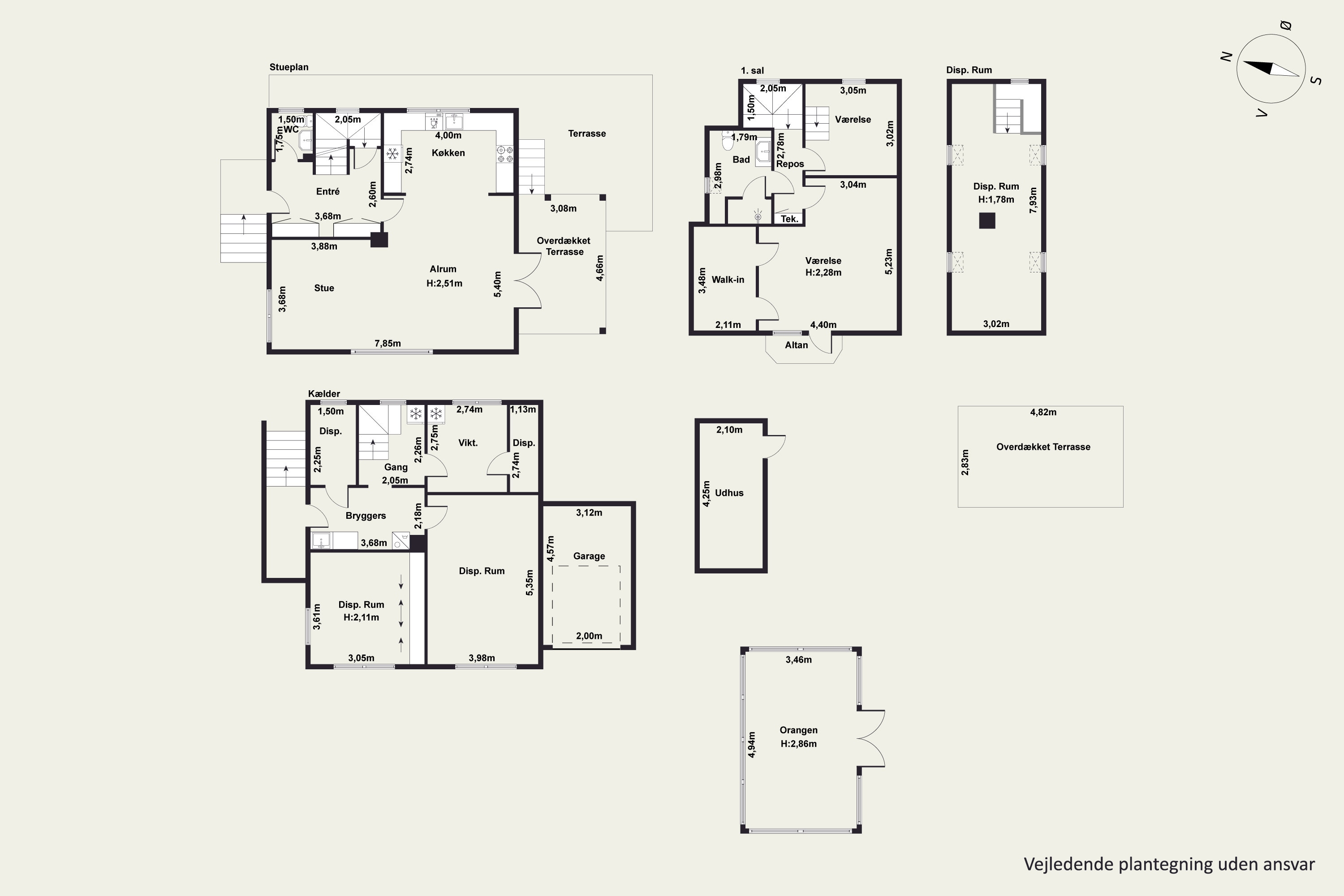 Plantegninger billede af Nørregade 18, Vivild, 8961 Allingåbro