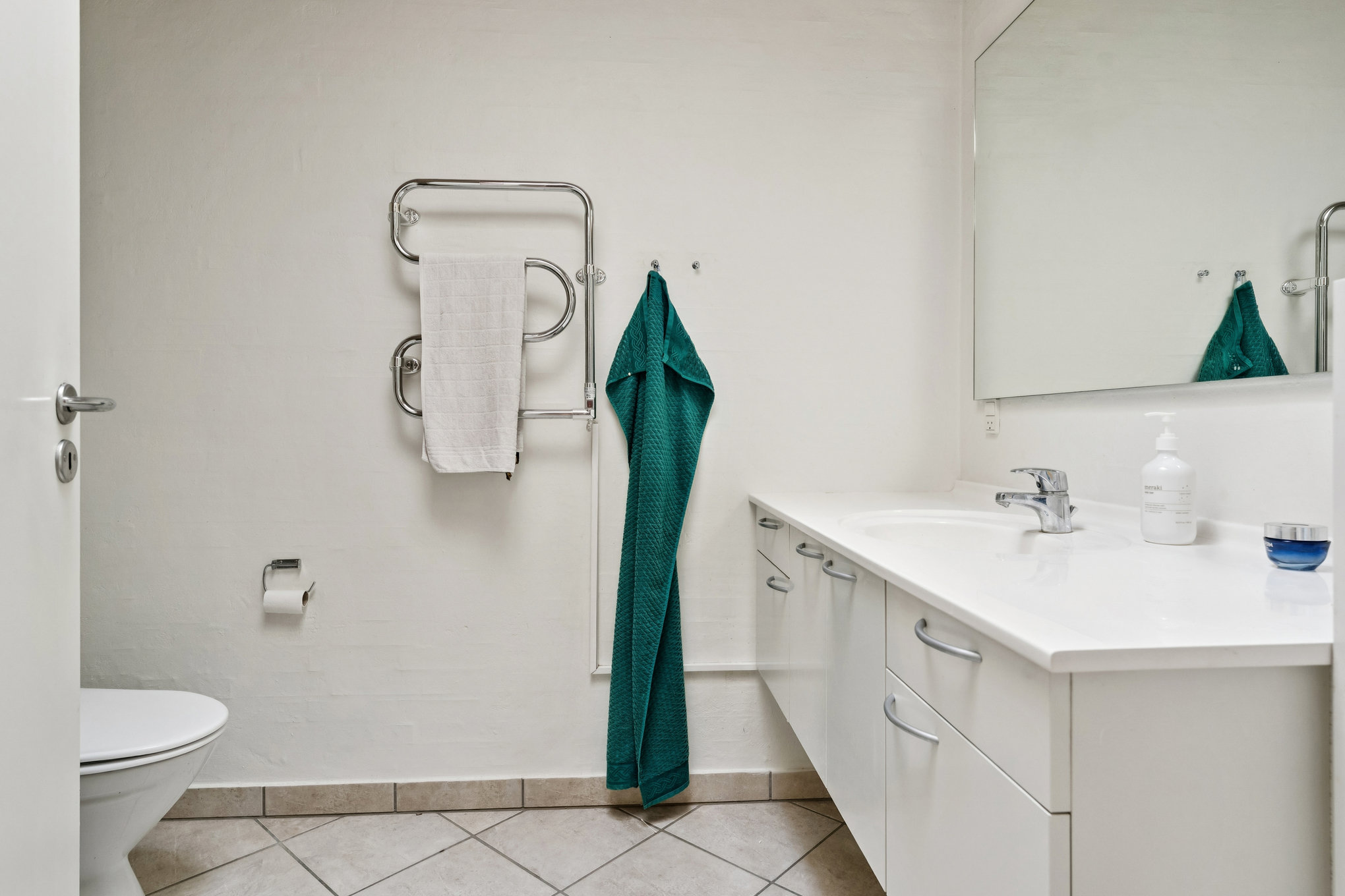 Fremhævet badeværelse billede i fuldskærmstilstand. Billede af Ledavej 3, Paderup, 8960 Randers SØ