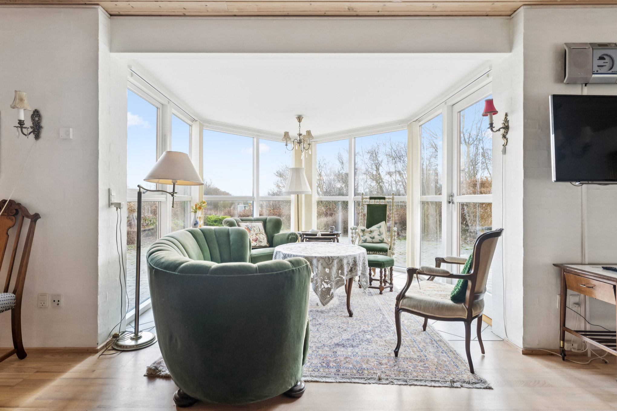 Fremhævet stue billede i fuldskærmstilstand. Billede af Ledavej 3, Paderup, 8960 Randers SØ