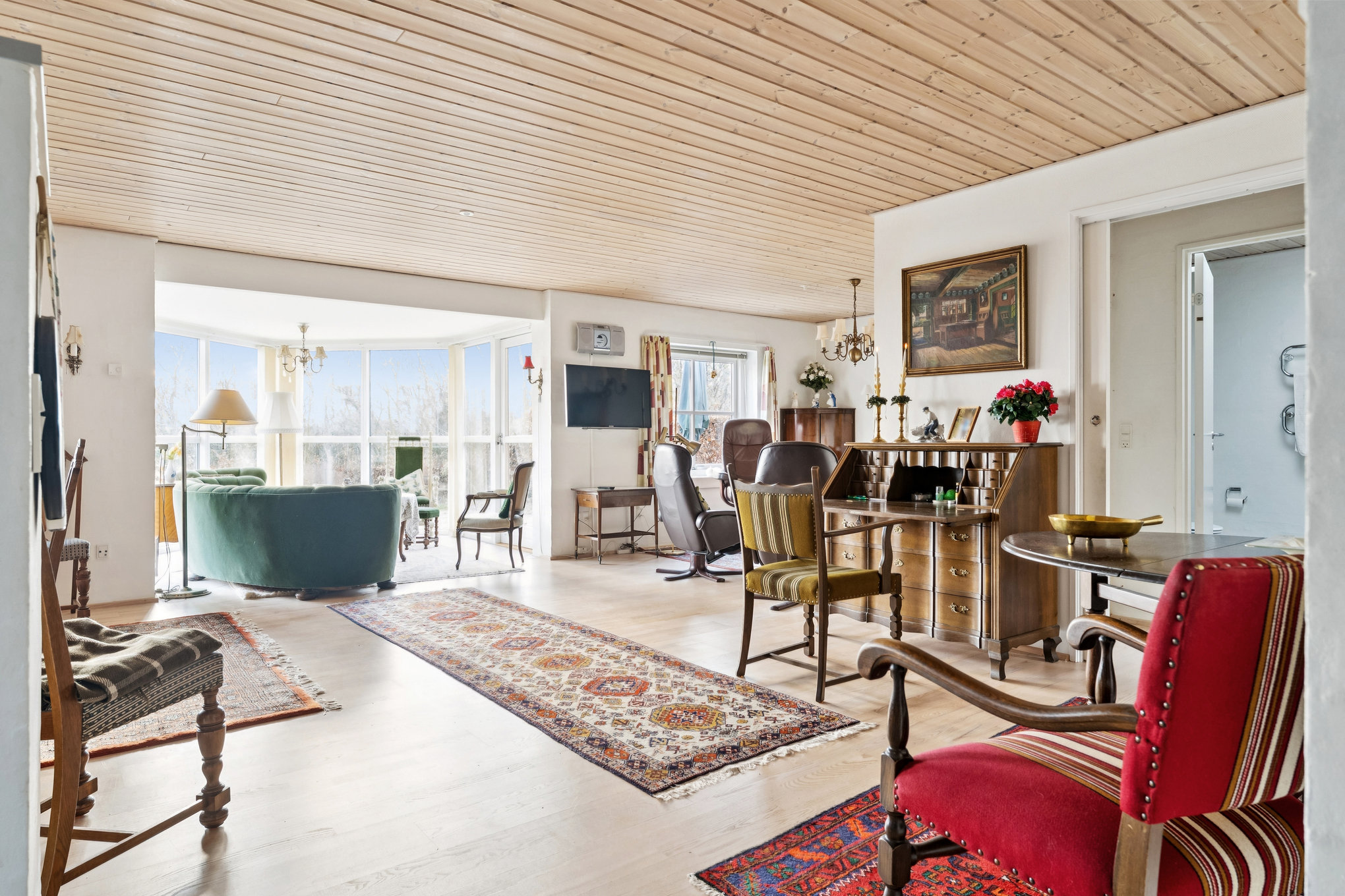 Fremhævet stue billede i fuldskærmstilstand. Billede af Ledavej 3, Paderup, 8960 Randers SØ