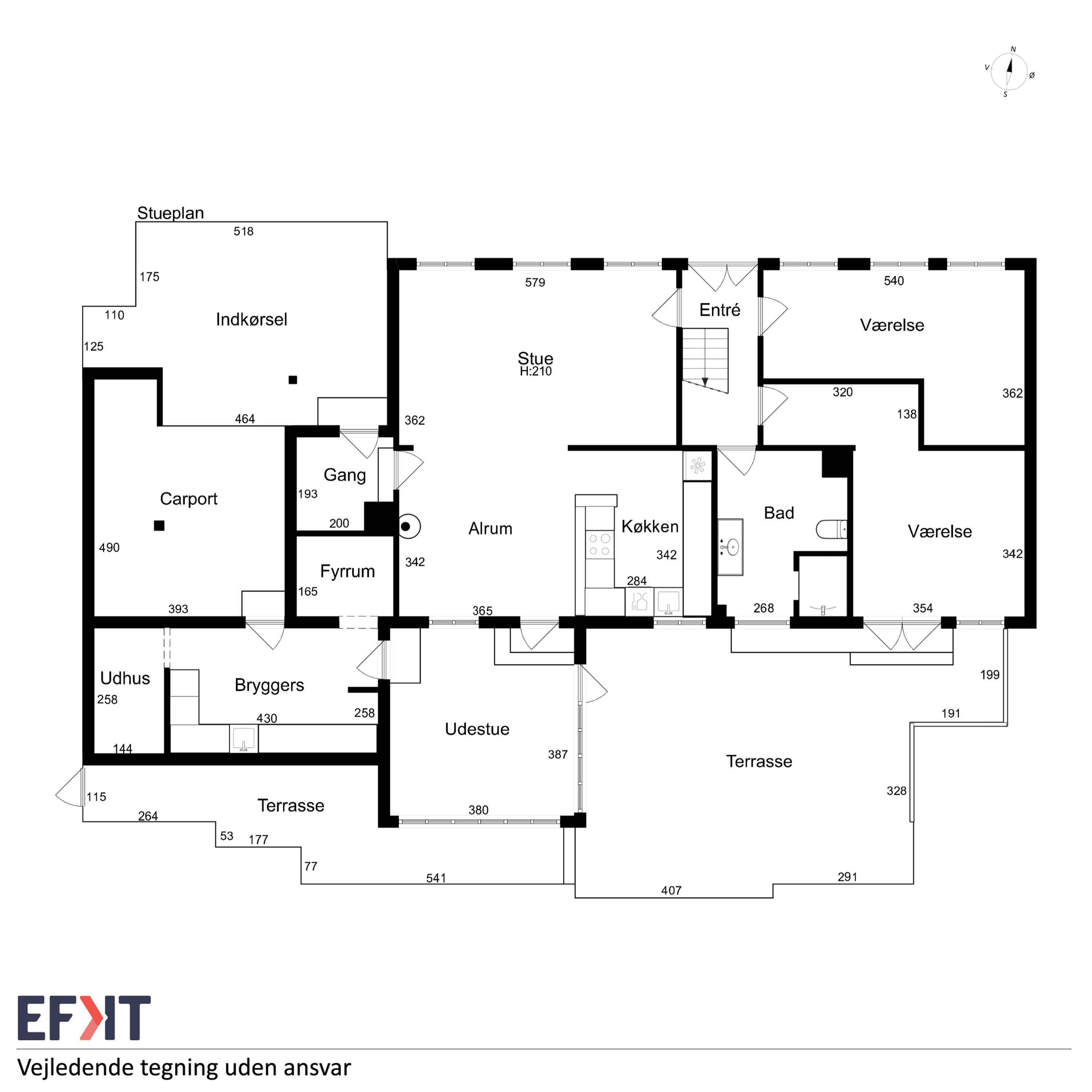 Plantegninger billede af Rødbyvej 18, Thurø, 5700 Svendborg