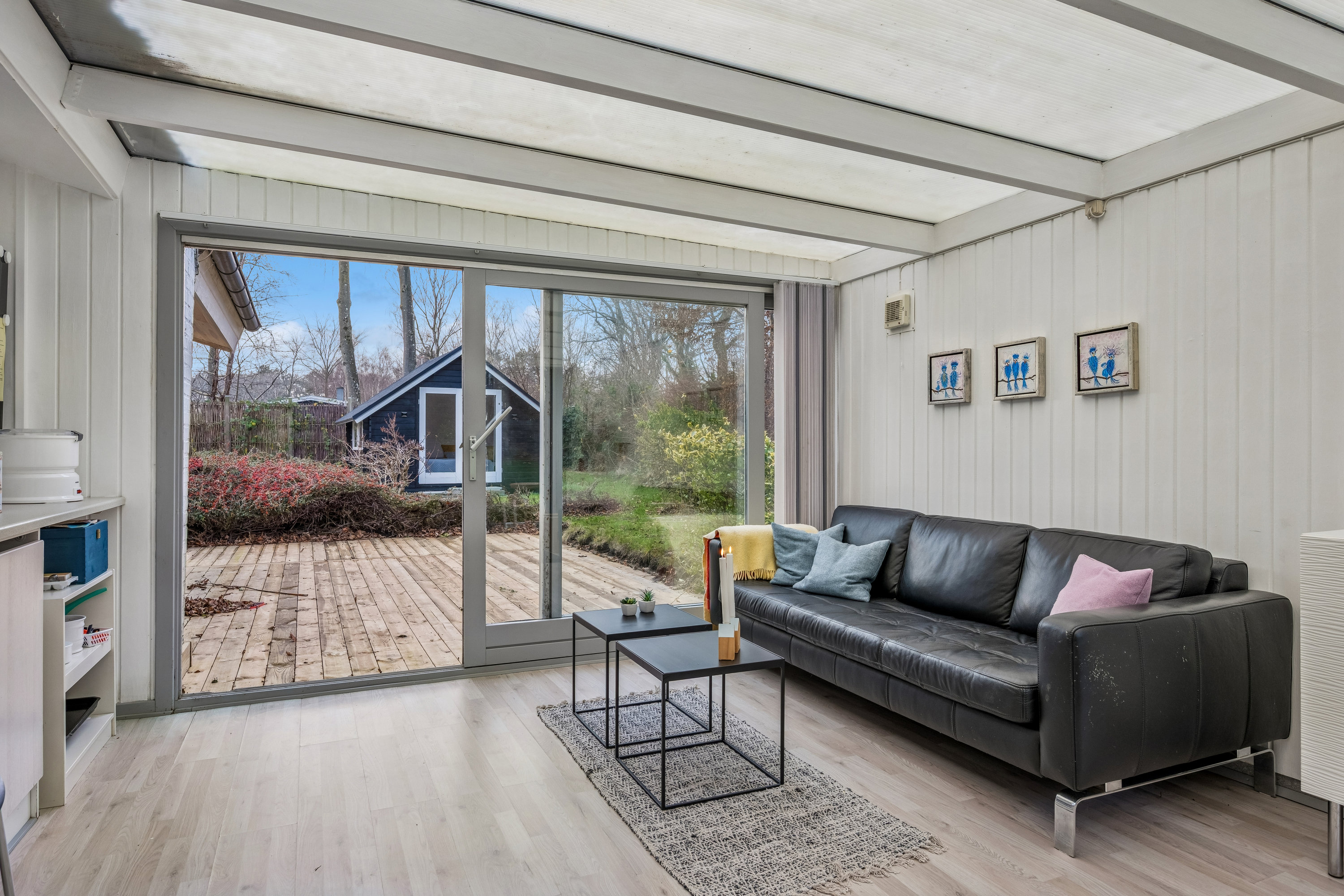 Fremhævet stue billede i fuldskærmstilstand. Billede af Rævevej 5, Ahl Strand, 8400 Ebeltoft