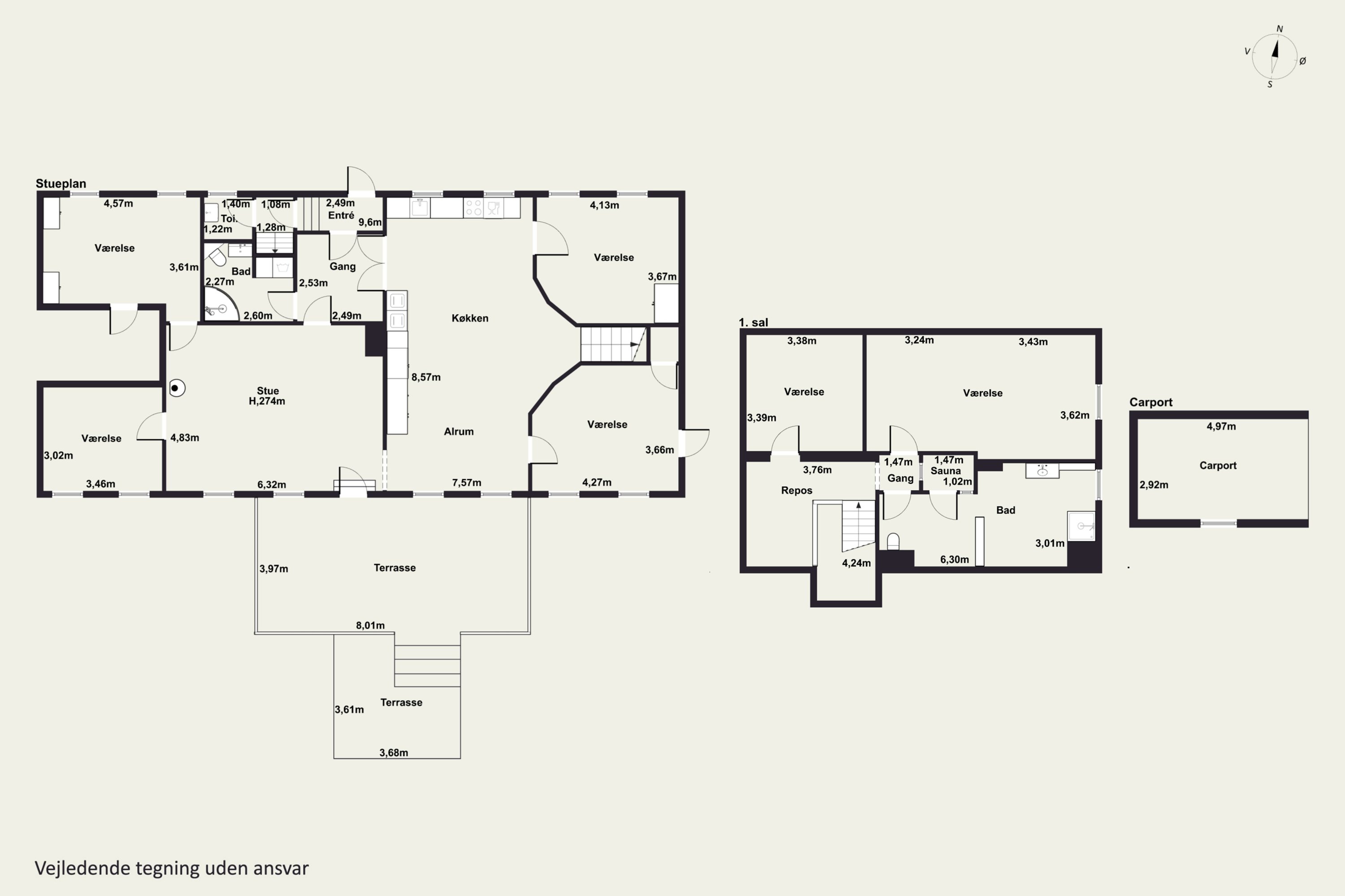 Plantegninger billede af Pederskervejen 8, Bodilsker, 3730 Nexø