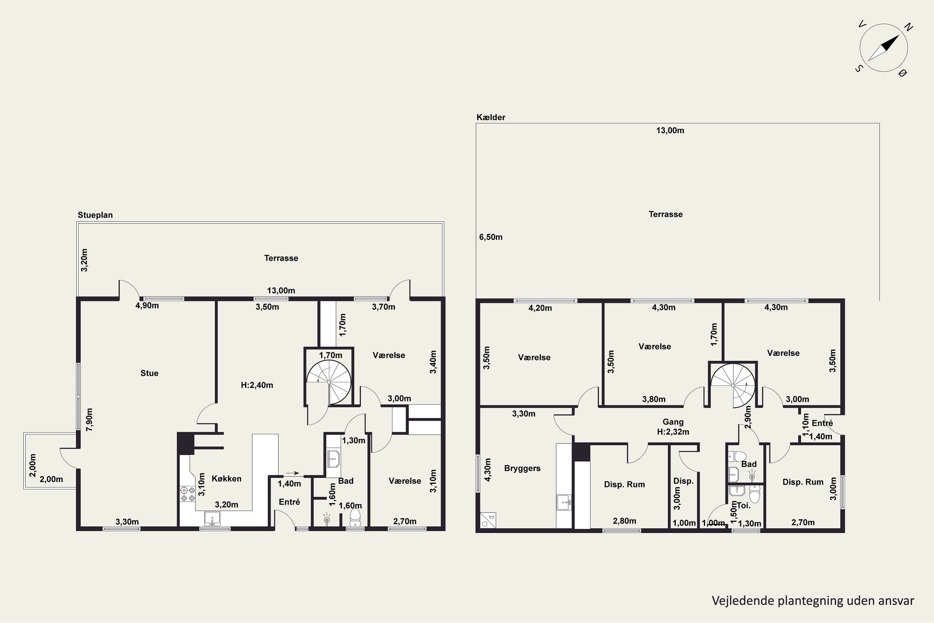 Plantegninger billede af Mester Eriks Vej 12A, 9000 Aalborg