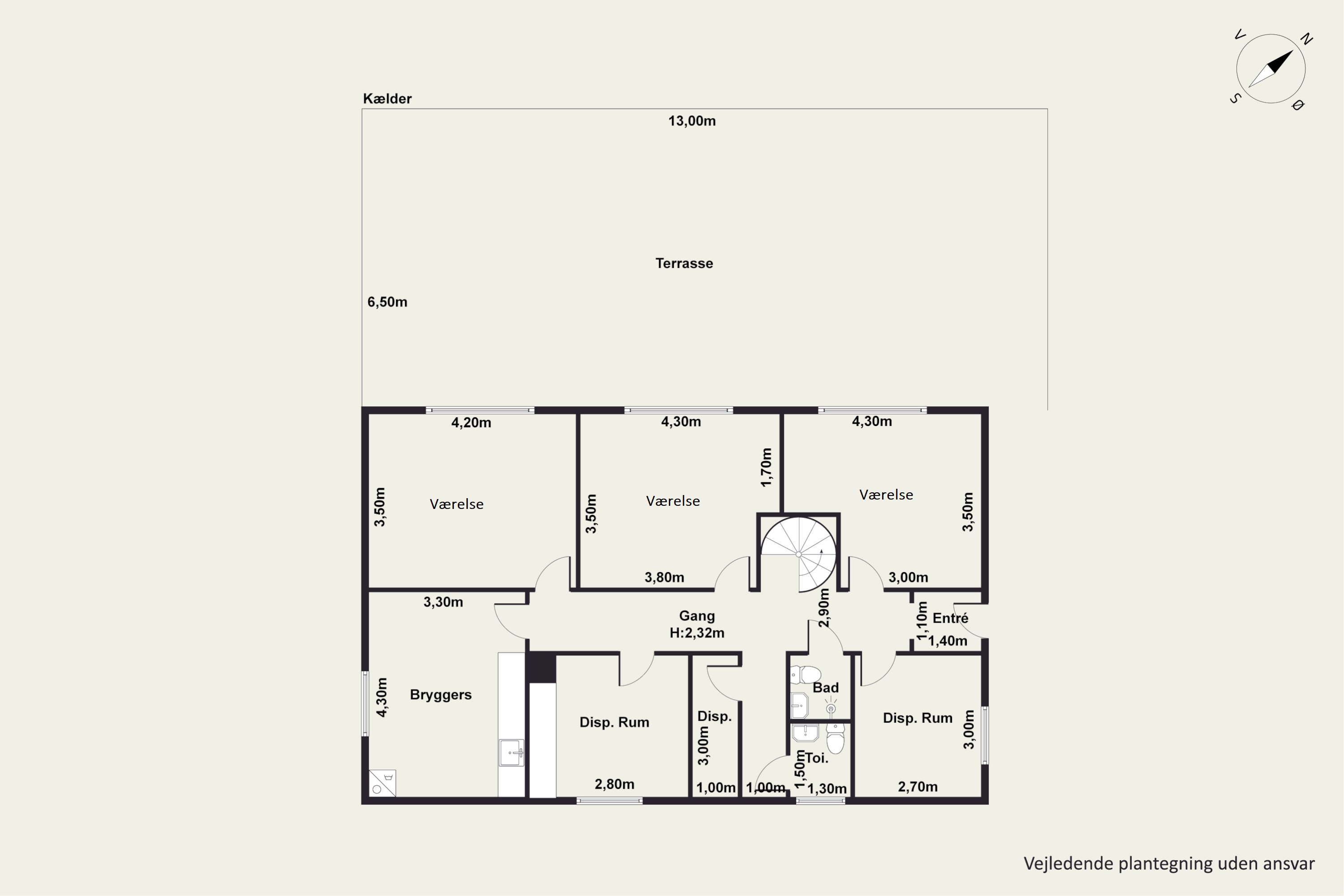 Plantegninger billede af Mester Eriks Vej 12A, 9000 Aalborg