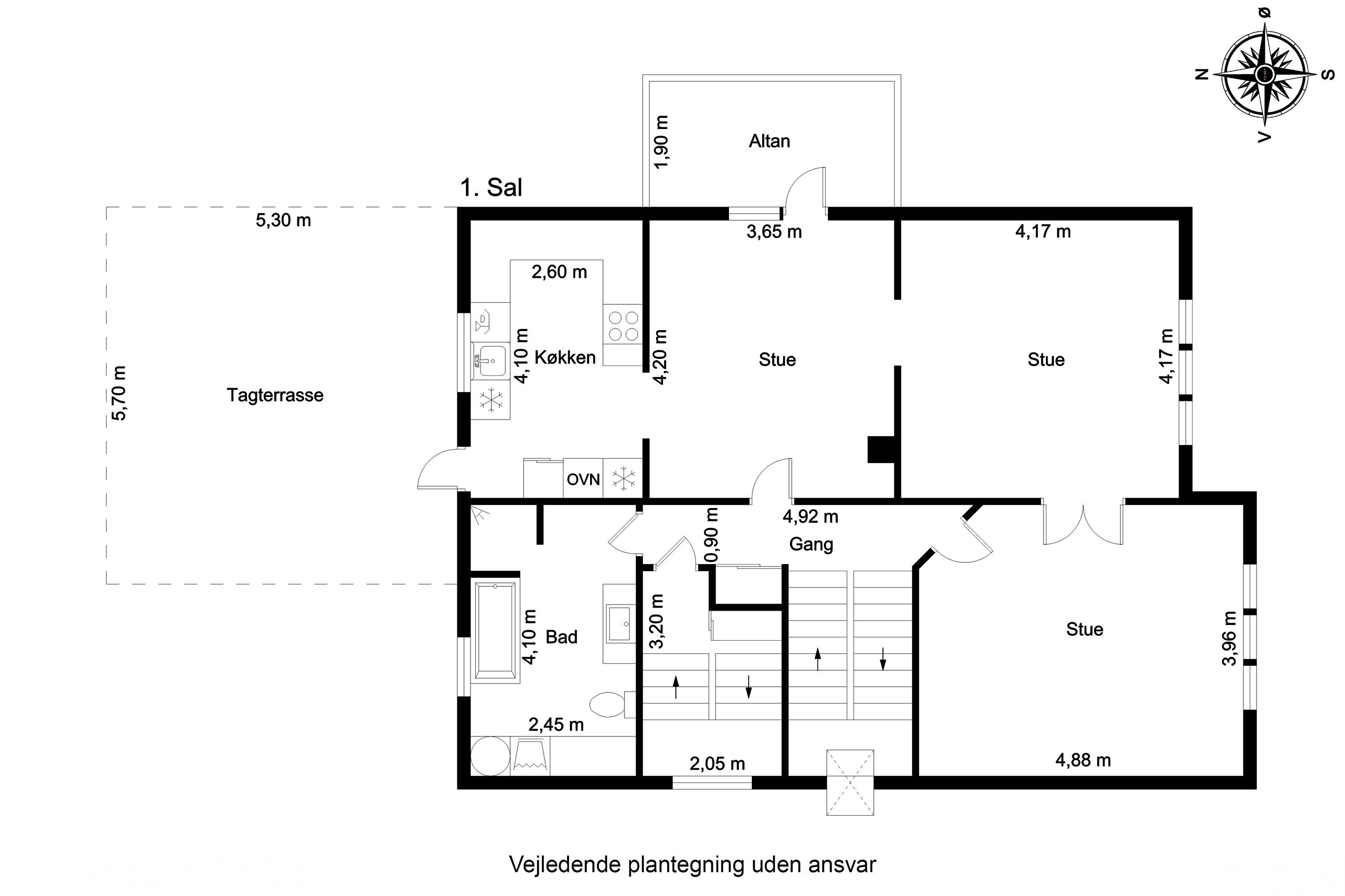 Plantegninger billede af Kastanievej 55, 1., 5230 Odense M