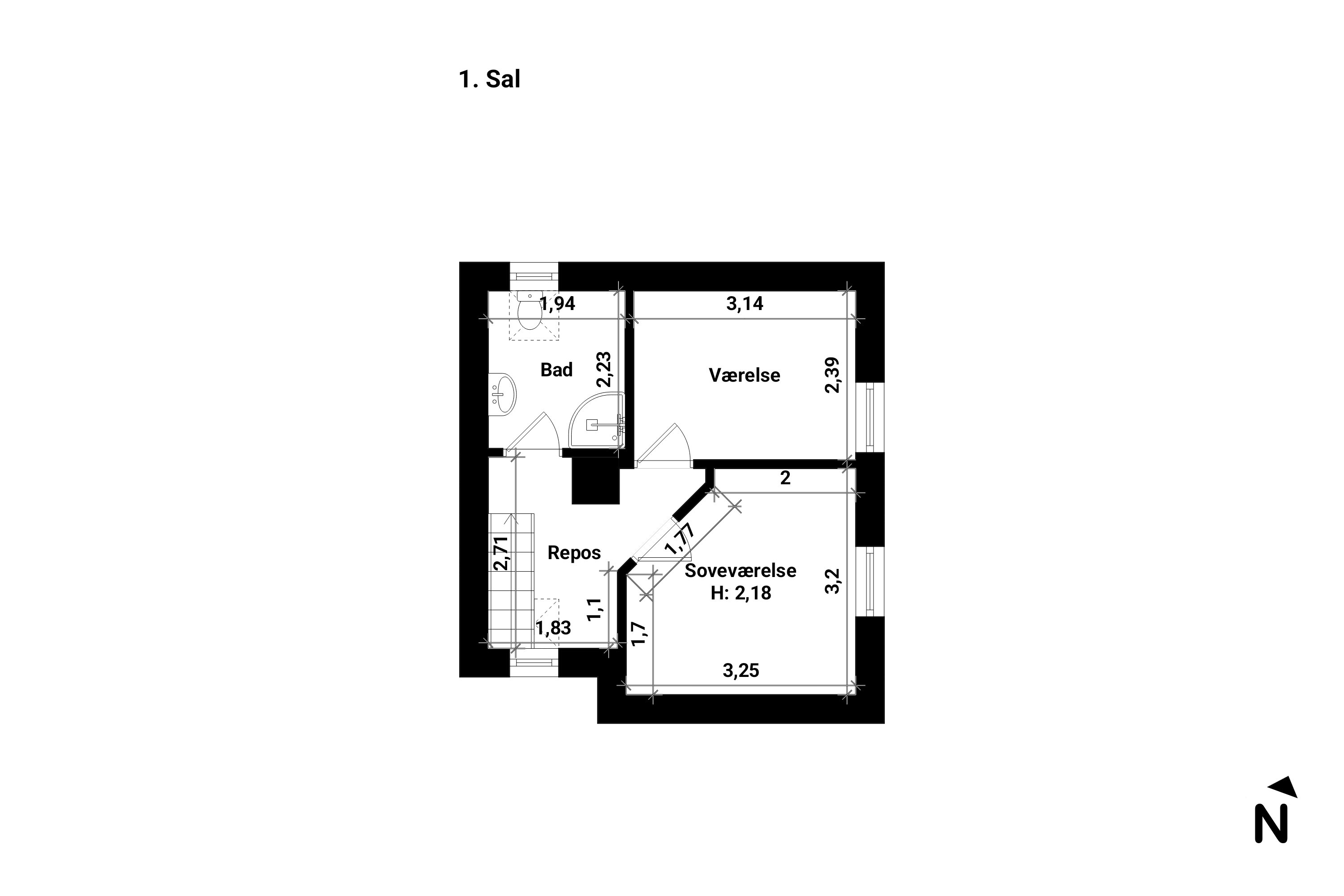 Plantegninger billede af Kohavevej 35, 4800 Nykøbing F