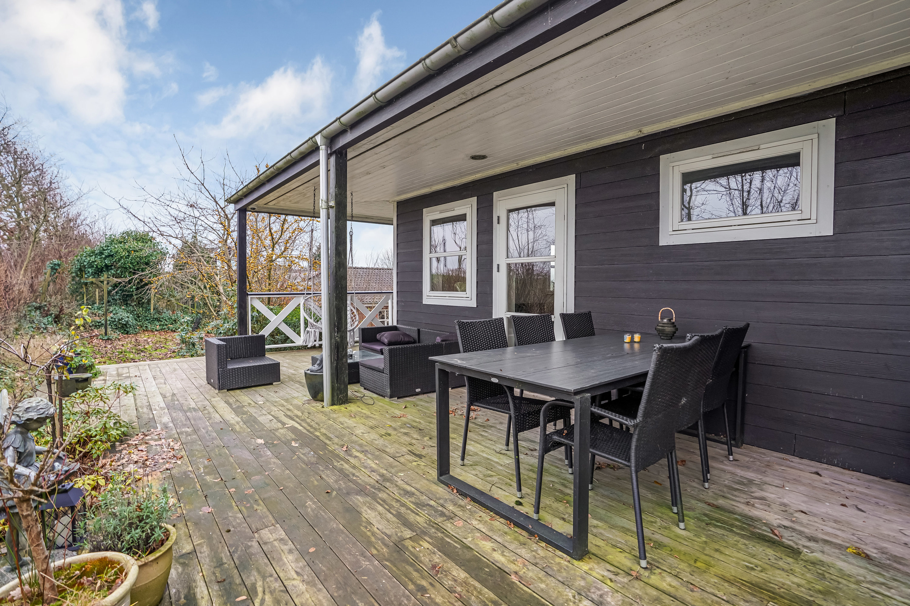 Fremhævet terrasse billede i fuldskærmstilstand. Billede af Granvangen 19, Sdr Vissing, 8740 Brædstrup