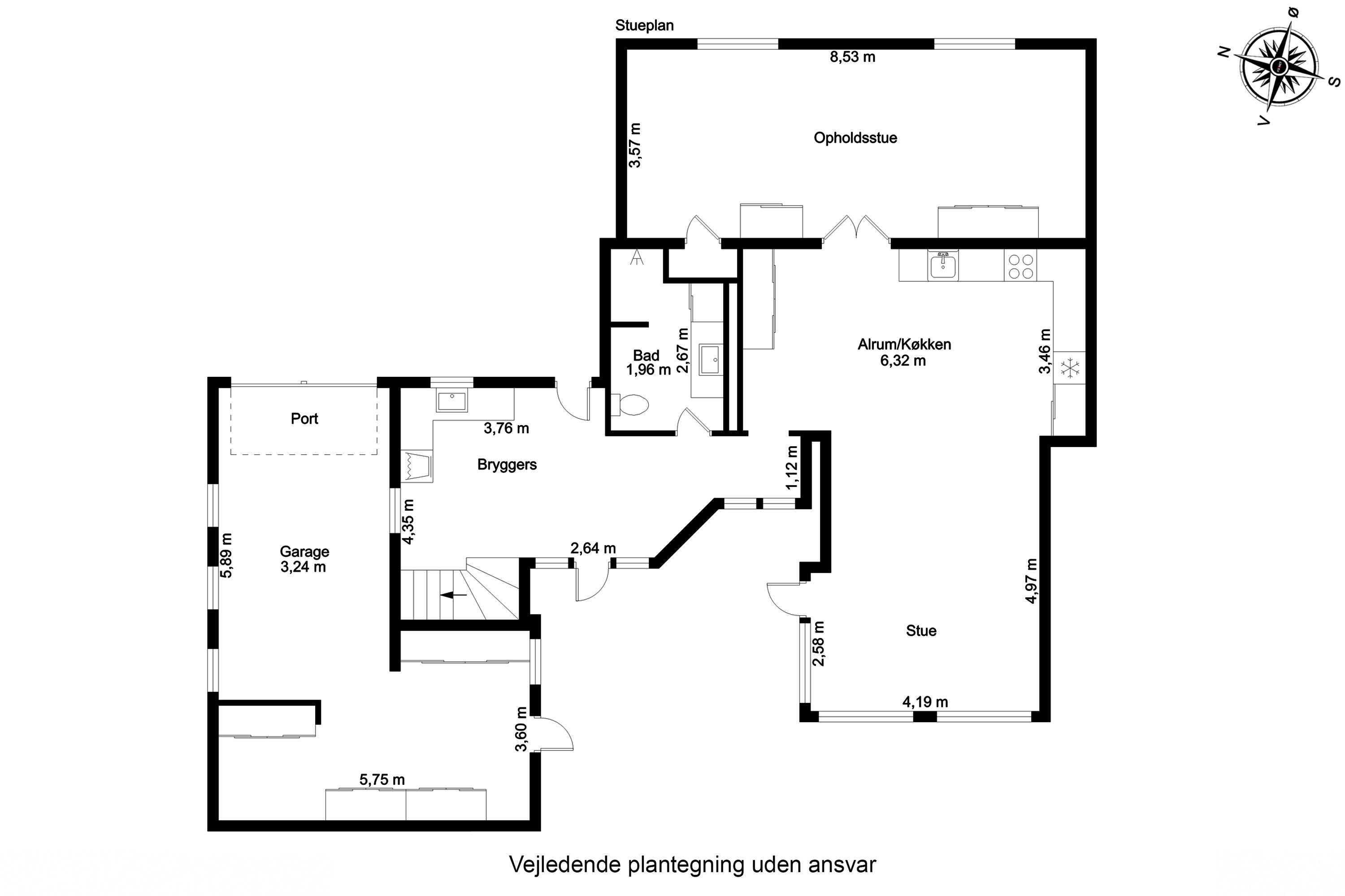Plantegninger billede af Brenderupvej 26, Gl Brenderup, 5464 Brenderup Fyn