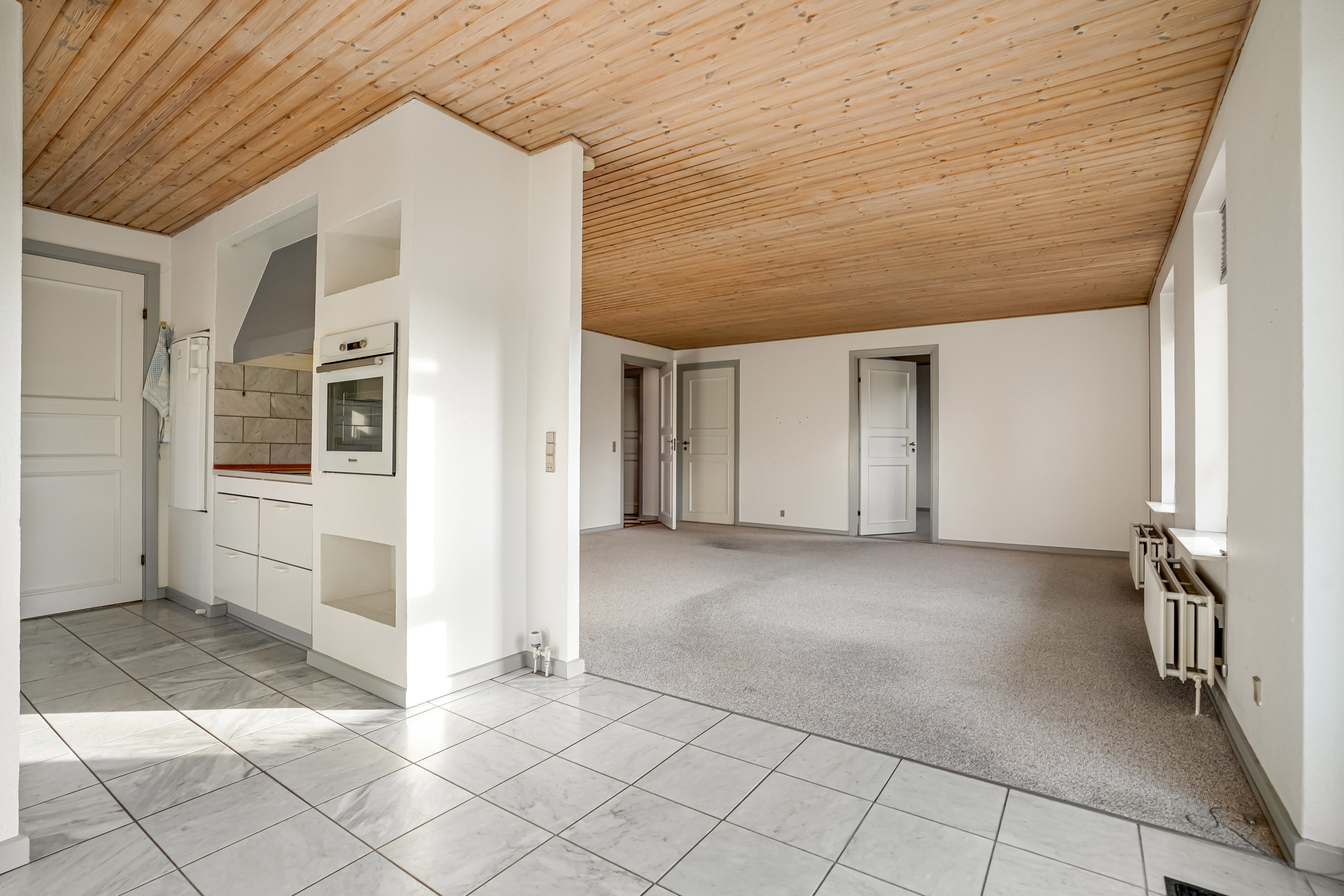 Fremhævet køkken billede i fuldskærmstilstand. Billede af Møllehaven 1B, 5500 Middelfart